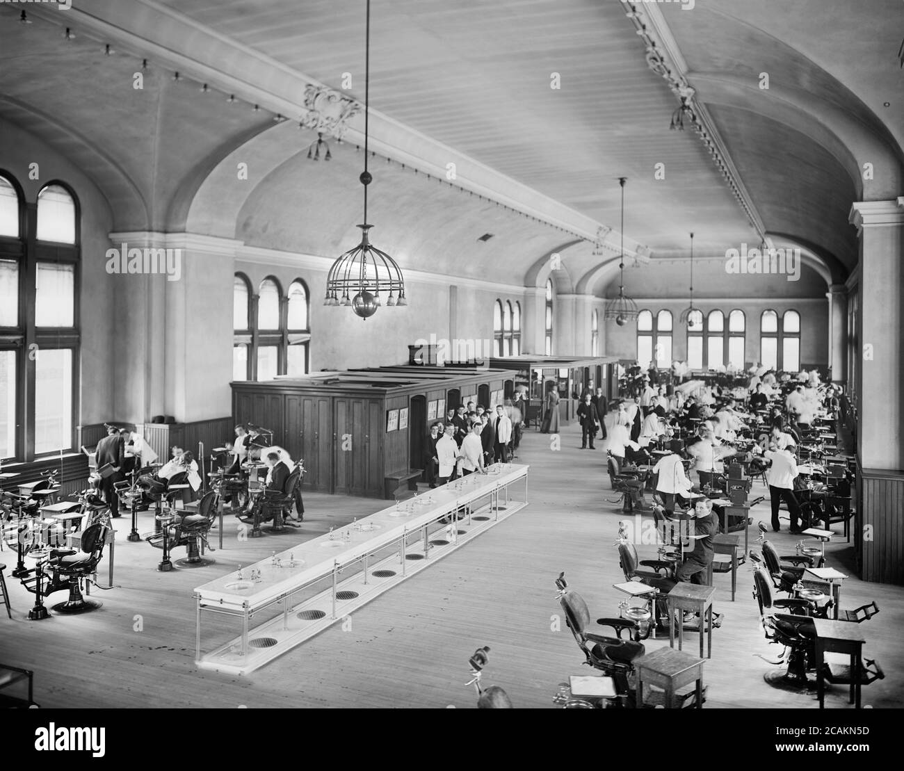 Dental Hall, University of Pennsylvania, Philadelphia, Pennsylvania, USA, Detroit Publishing Company, 1904 Foto Stock