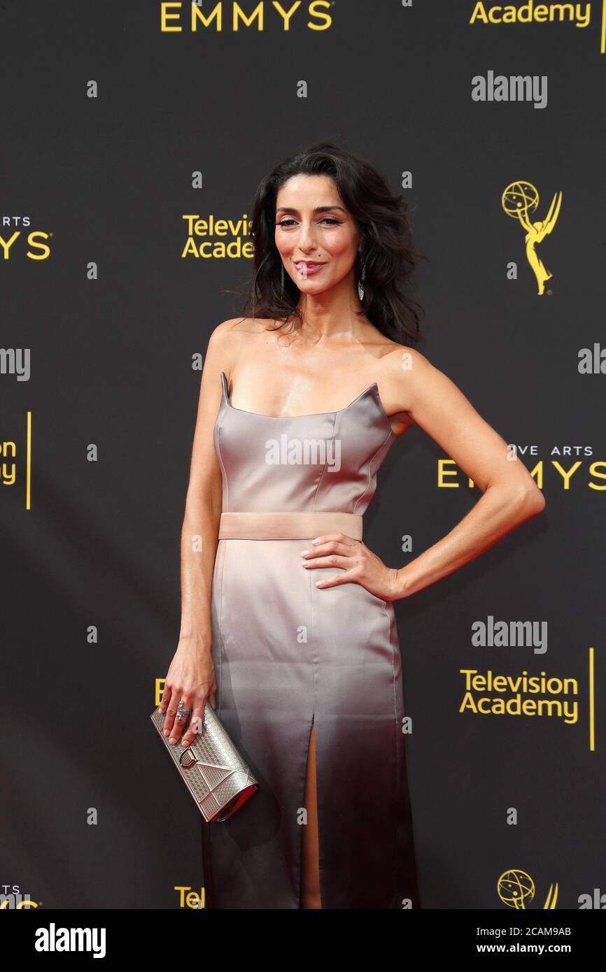 LOS ANGELES - SET 14: NECAR Zadegan al Primetime Emmy Creative Arts Awards 2019 al Microsoft Theatre il 14 settembre 2019 a Los Angeles, California Foto Stock