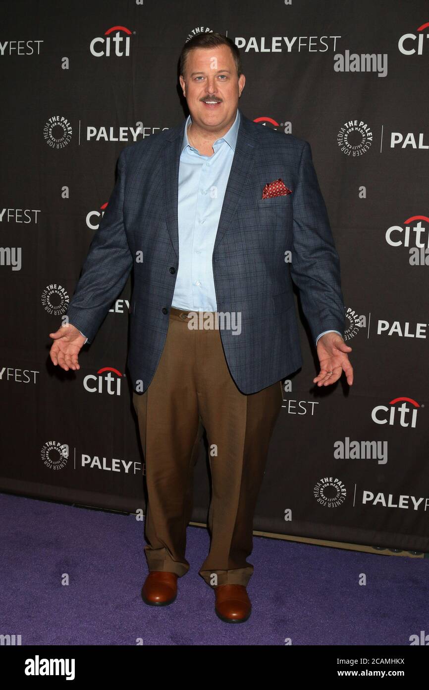 LOS ANGELES - SET 12: Billy Gardell al PaleyFest 2019 anteprime televisive - CBS al Paley Center for Media il 12 settembre 2019 a Beverly Hills, California Foto Stock