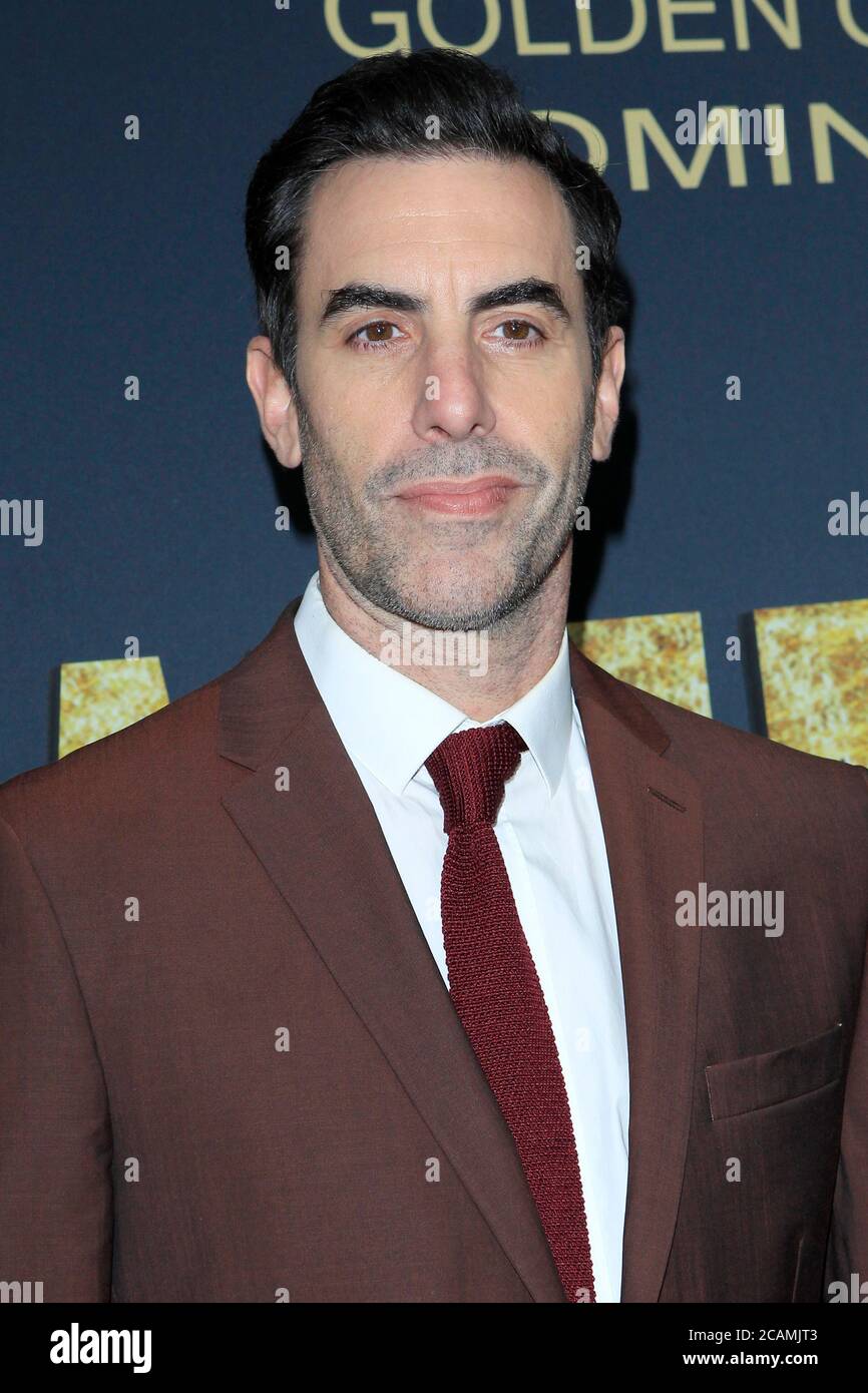 LOS ANGELES - 5 GEN: Sacha Baron Cohen al Showtime Golden Globe Nominees Celebration al Sunset Tower Hotel il 5 gennaio 2019 a West Hollywood, California Foto Stock