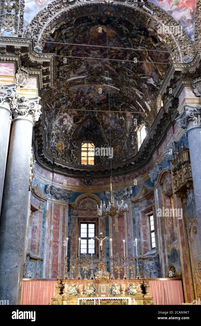 Duomo di Palermo di Chiesa di San Giuseppe dei Padri Teatini Foto Stock