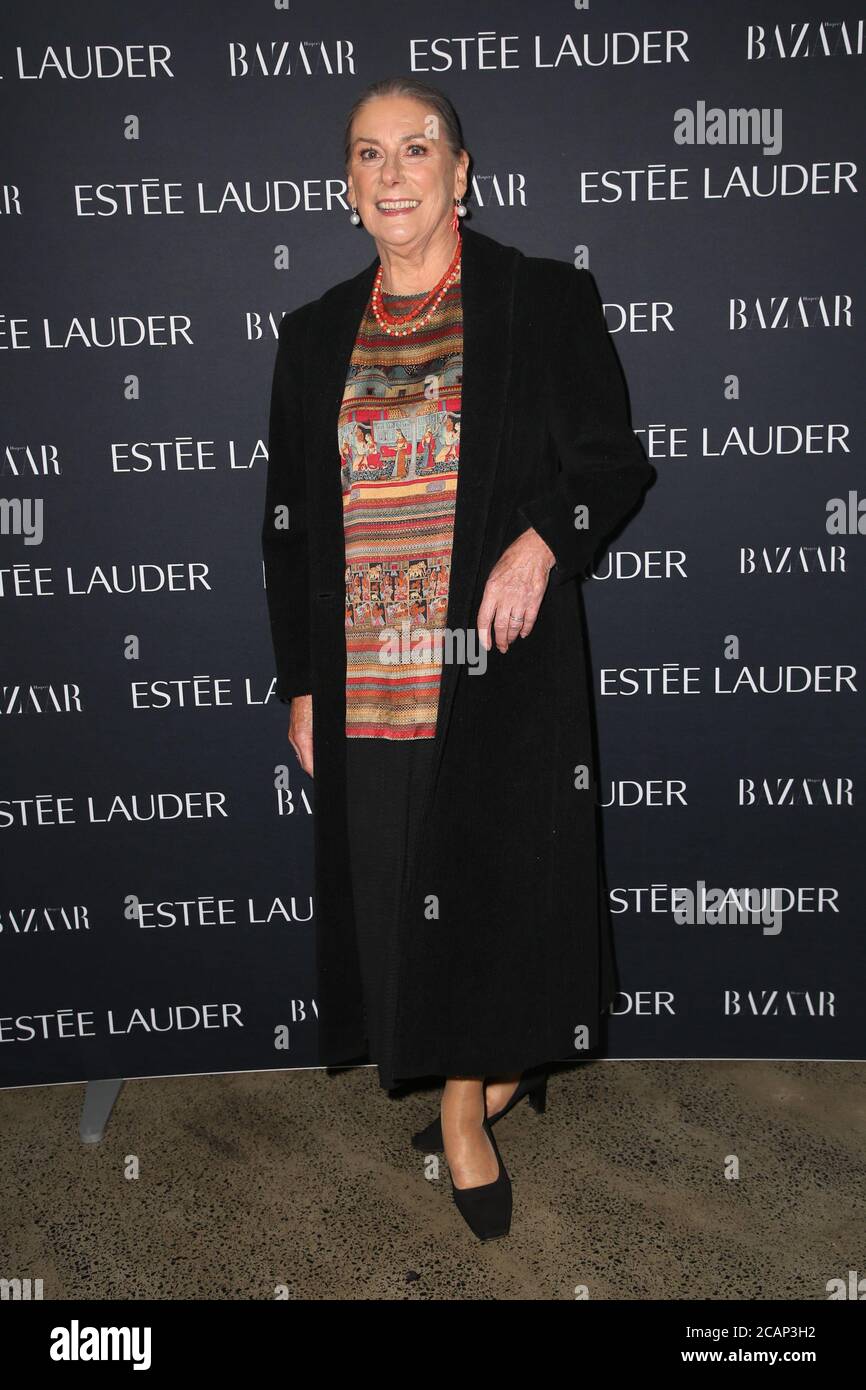 La TBC frequenta il BAZAAR dell'Harper - favoloso a cena di ogni eta'. Foto Stock