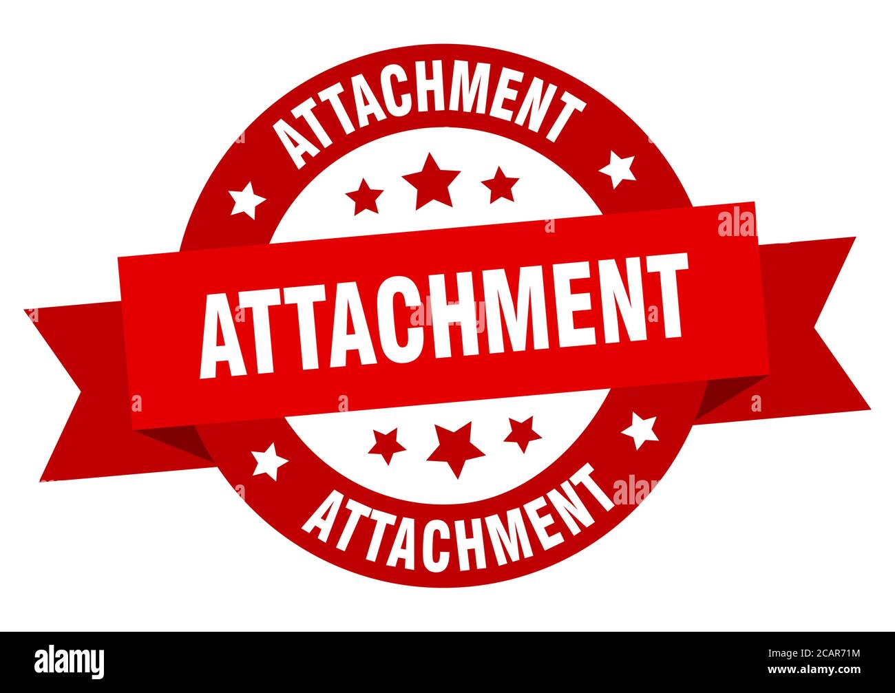 etichetta isolata nastro tondo di fissaggio. cartello di fissaggio Illustrazione Vettoriale