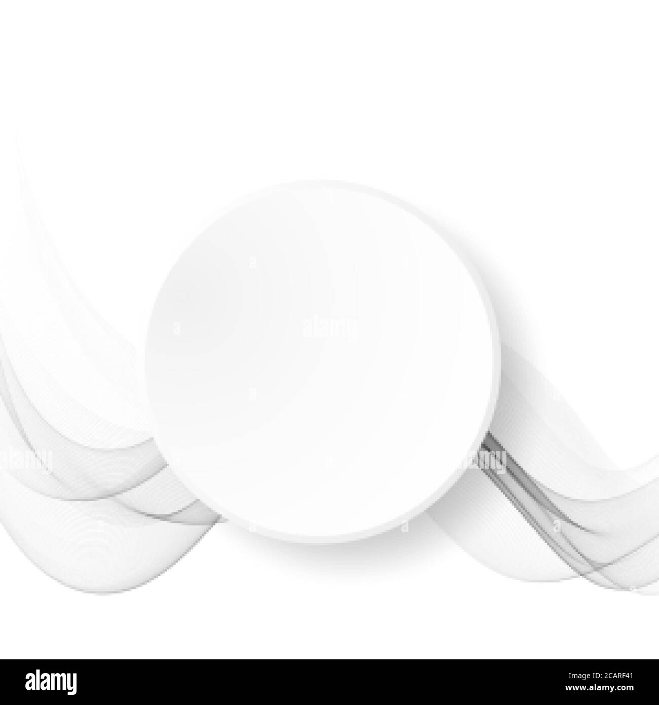 Astratto sfondo grigio ondulato flusso d'onda grigio Illustrazione Vettoriale