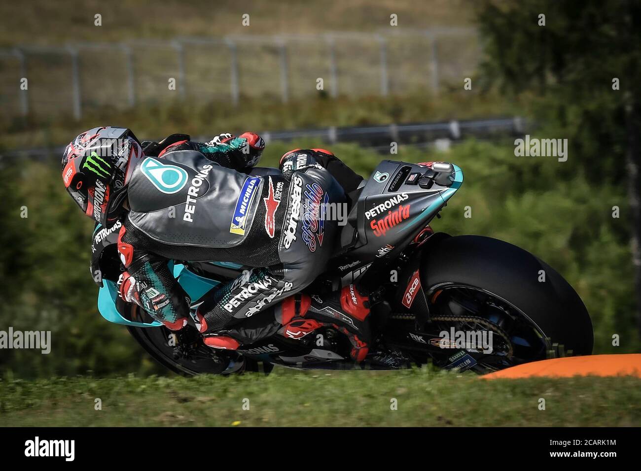 Brno, Repubblica Ceca. 8 agosto 2020. Qualificandosi per il Gran Premio della Repubblica Ceca al circuito di Brno. 8 agosto 2020 Causificacion para el Gran Premio de MotoGP de la Republica Checa en el circuito de Brno. 8 de Agosto, 2020 MotoGP.com/Cordon Rassegna stampa: CORDON PRESS/Alamy Live News Foto Stock