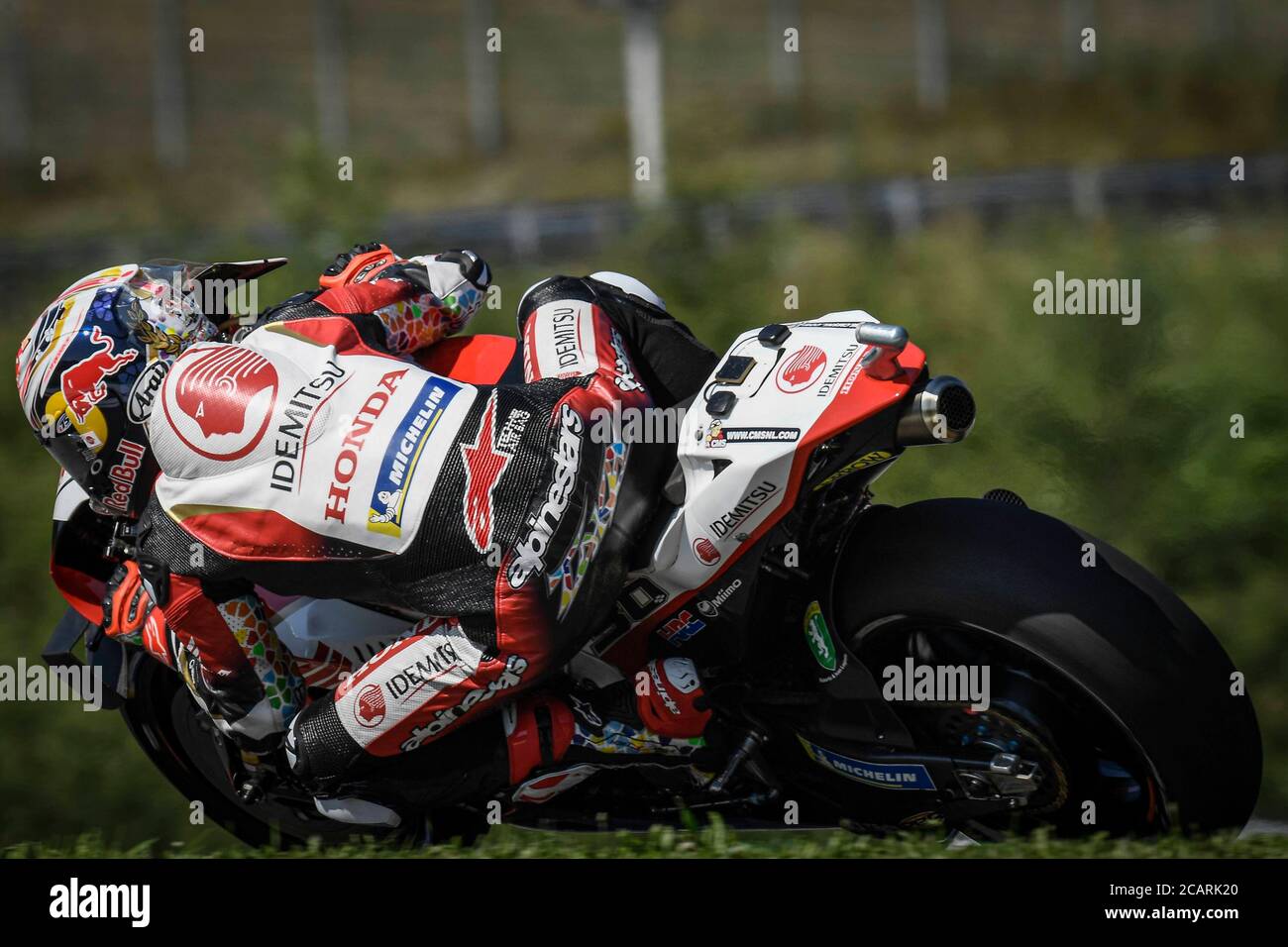 Brno, Repubblica Ceca. 09 agosto 2003. Qualificandosi per il Gran Premio della Repubblica Ceca al circuito di Brno. 8 agosto 2020 Causificacion para el Gran Premio de MotoGP de la Republica Checa en el circuito de Brno. 8 de Agosto, 2020 MotoGP.com/Cordon Rassegna stampa: CORDON PRESS/Alamy Live News Foto Stock