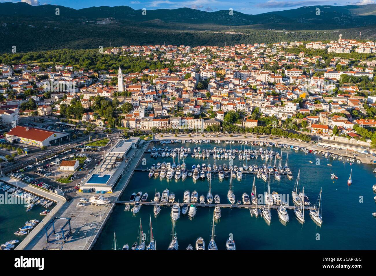 Novi Vinodolski Croazia Foto Stock