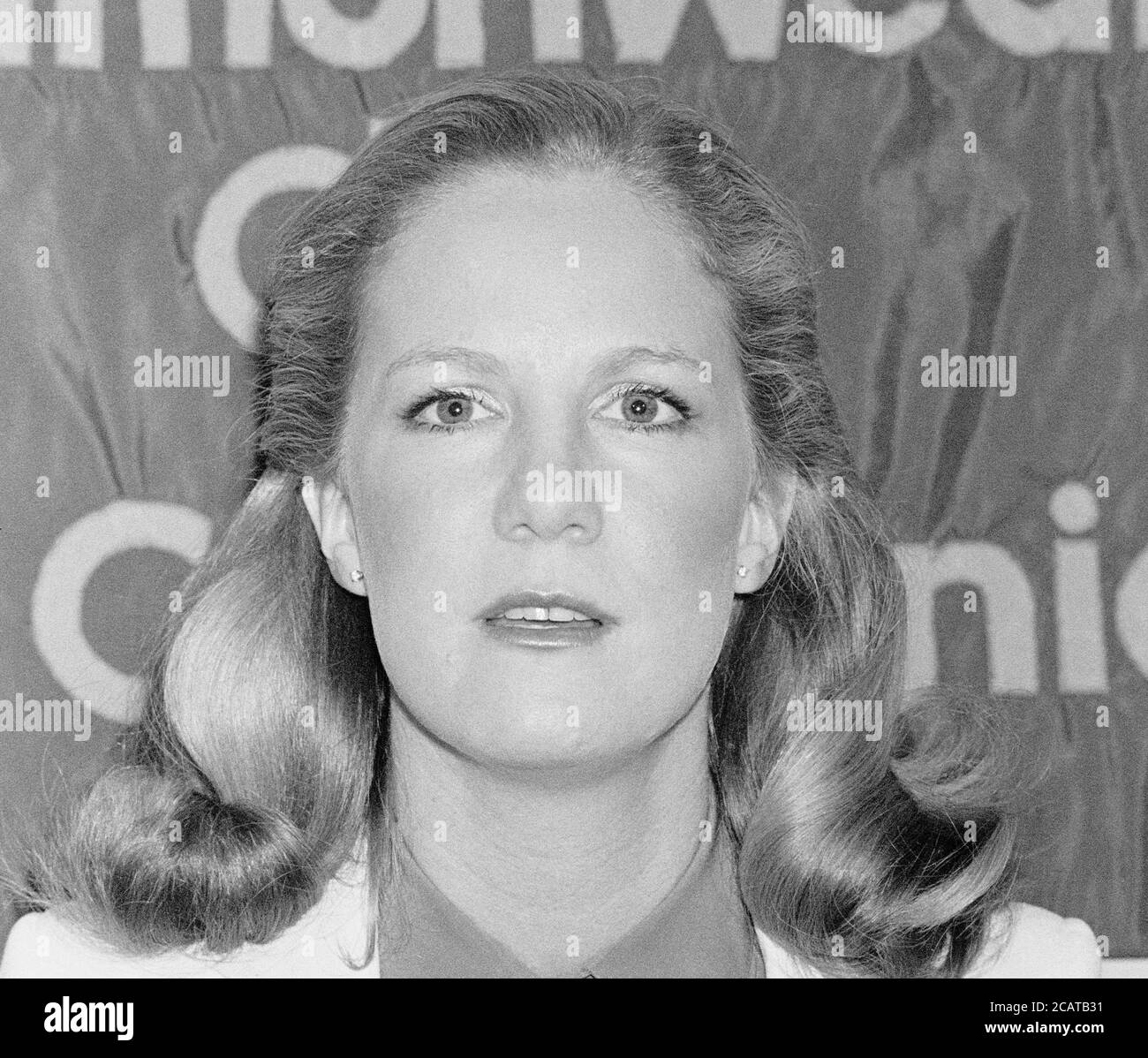Mary Cunningham Agee, dirigente d'affari americano e autore a San Francisco Foto Stock
