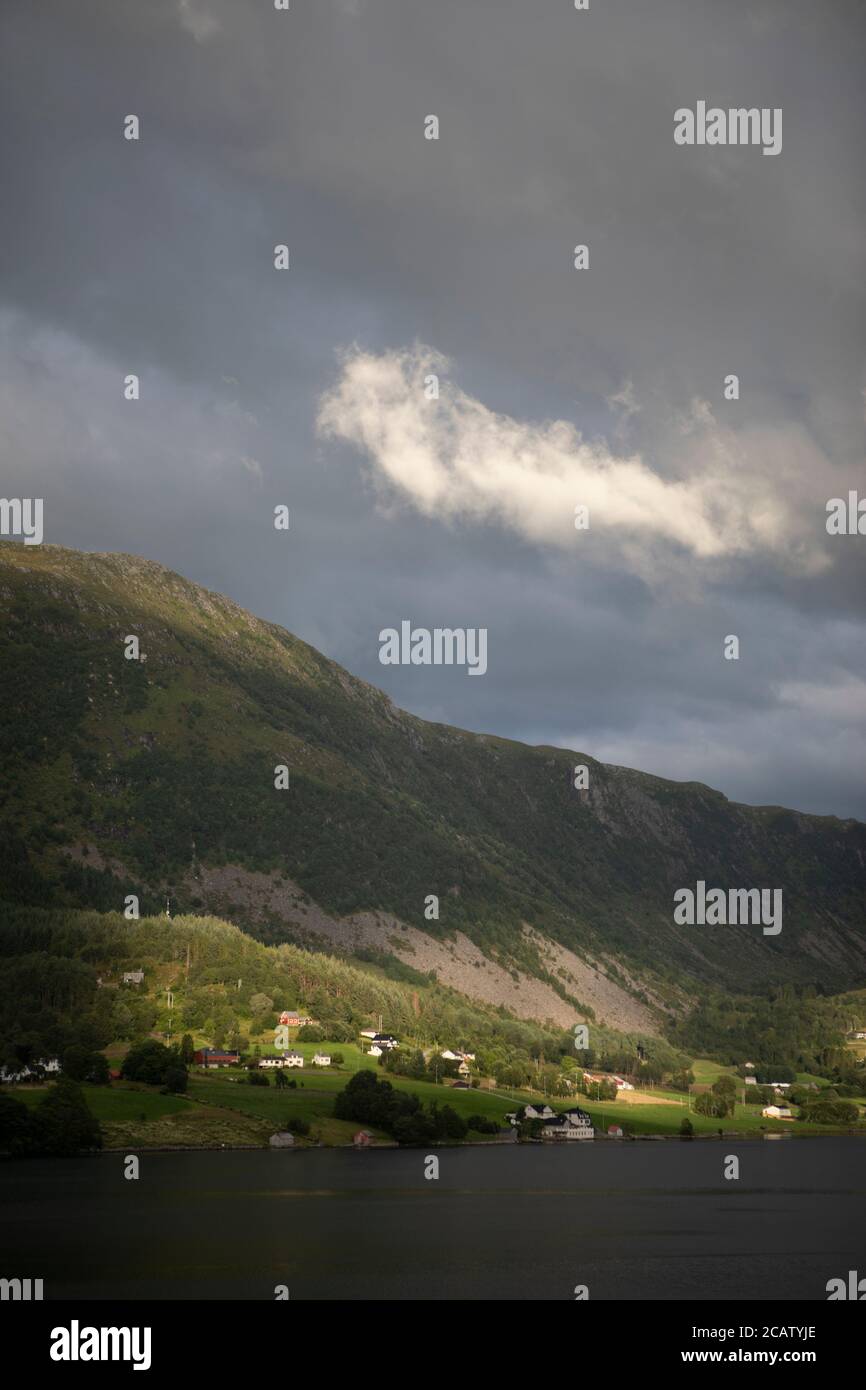 Norvegia destinazione di vacanza, Stad, natura, Norwegian natura, Foto Stock