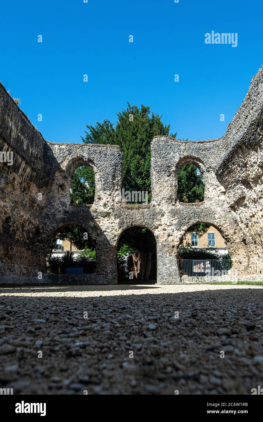 Rovine dell'Abbazia Foto Stock