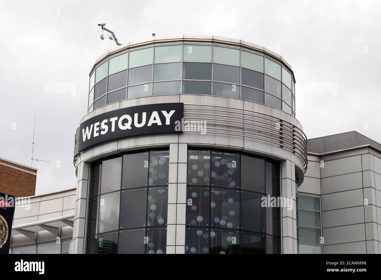 Centro commerciale West Quay, vista esterna, Bargate Quarter, Bargate Street, Southampton, Inghilterra, Regno Unito, agosto 2020 Foto Stock