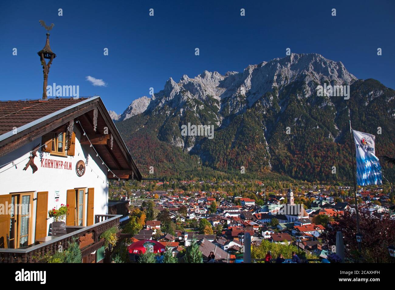 Geografia / viaggio, Germania, Baviera, Mittenwald, Kaertner montagna pascoli sopra di Mittenwald, superiore, diritti-aggiuntivi-liquidazione-Info-non-disponibile Foto Stock