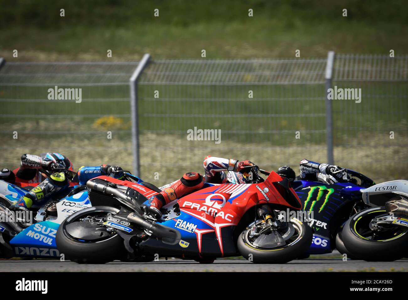 Brno, Repubblica Ceca. 10 agosto 2003. Gara del Gran Premio del MotoGP della Repubblica Ceca sul circuito di Brno. 9 agosto 2020 Carreras en el Gran Premio de MotoGP de la Republica Checa en el circuito de Brno. 9 de Agosto, 2020 MotoGP.com/Cordon Rassegna stampa: CORDON PRESS/Alamy Live News Foto Stock