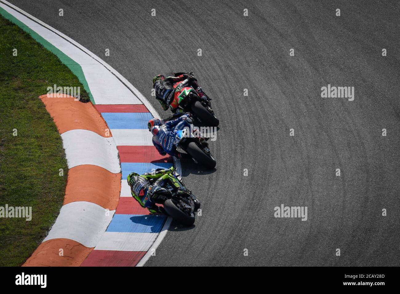 Brno, Repubblica Ceca. 10 agosto 2003. Gara del Gran Premio del MotoGP della Repubblica Ceca sul circuito di Brno. 9 agosto 2020 Carreras en el Gran Premio de MotoGP de la Republica Checa en el circuito de Brno. 9 de Agosto, 2020 MotoGP.com/Cordon Rassegna stampa: CORDON PRESS/Alamy Live News Foto Stock