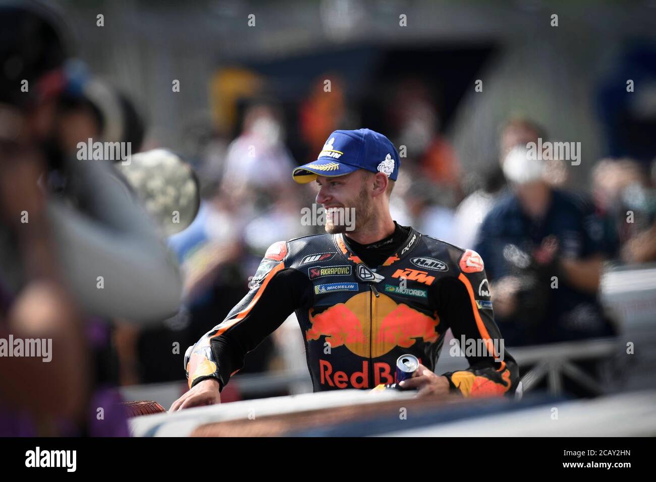 Brno, Repubblica Ceca. 09 agosto 2020. Gara del Gran Premio del MotoGP della Repubblica Ceca sul circuito di Brno. 9 agosto 2020 Carreras en el Gran Premio de MotoGP de la Republica Checa en el circuito de Brno. 9 de Agosto, 2020 Binder MotoGP.com/Cordon Rassegna stampa: CORDON PRESS/Alamy Live News Foto Stock