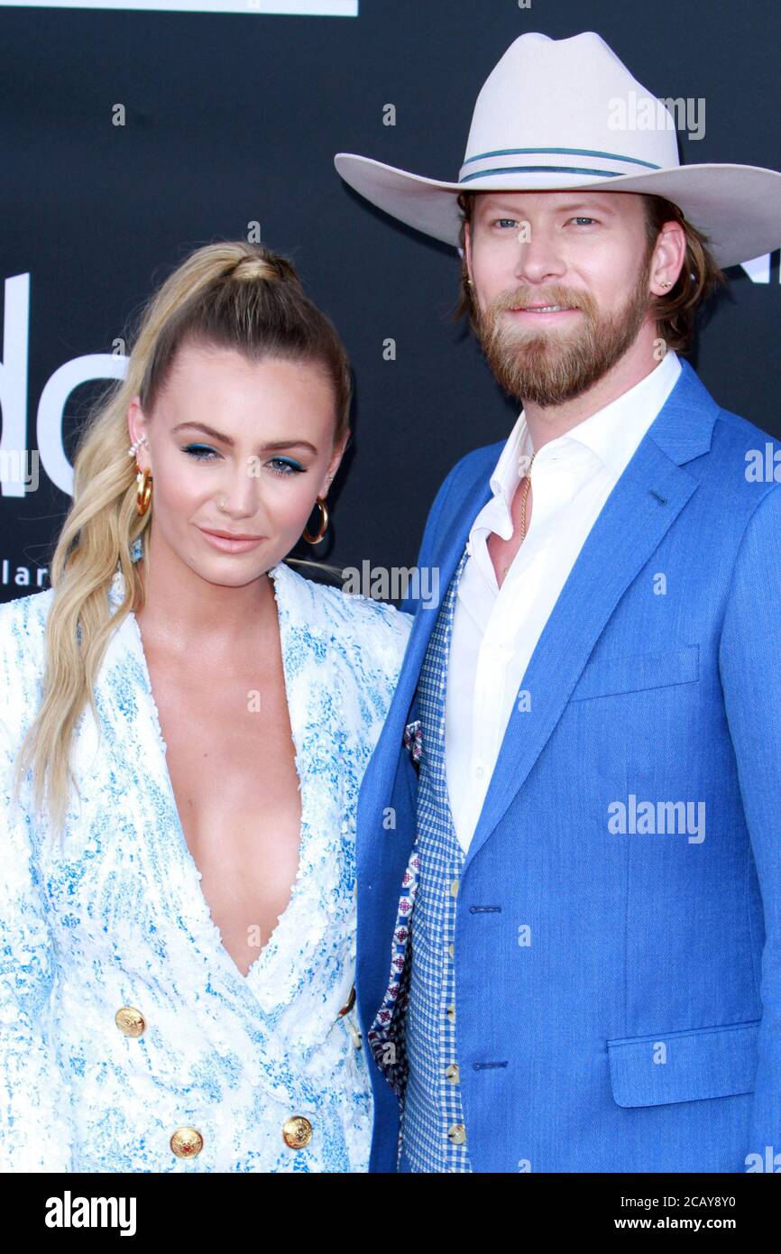 LAS VEGAS - 1 MAGGIO: Brittney Marie Cole Kelley, Brian Kelley al Billboard Music Awards 2019 presso la MGM Grand Garden Arena il 1° maggio 2019 a Las Vegas, Nevada Foto Stock