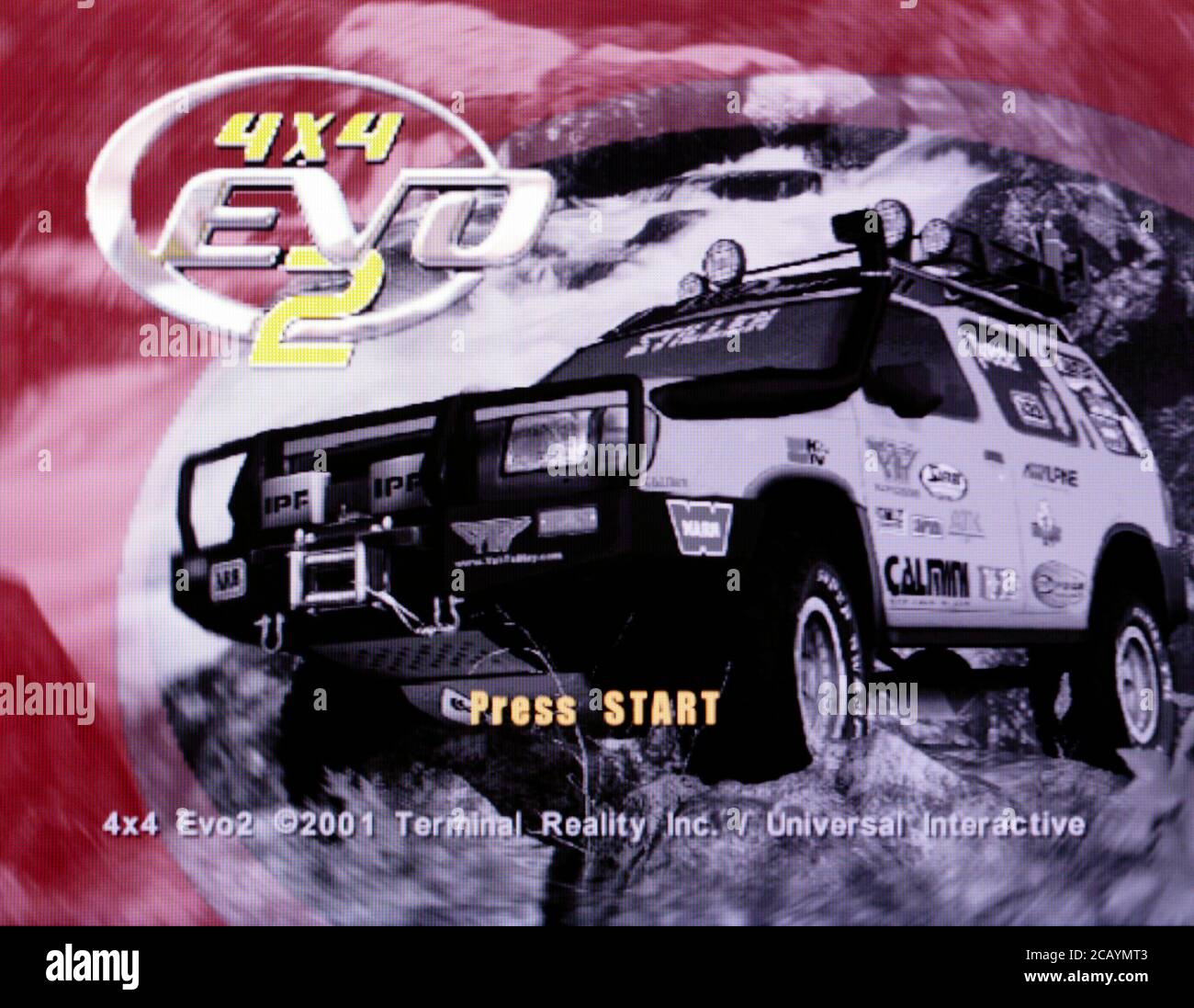 4x4 Evo 2 - Videogame Nintendo Gamecube - solo per uso editoriale Foto Stock