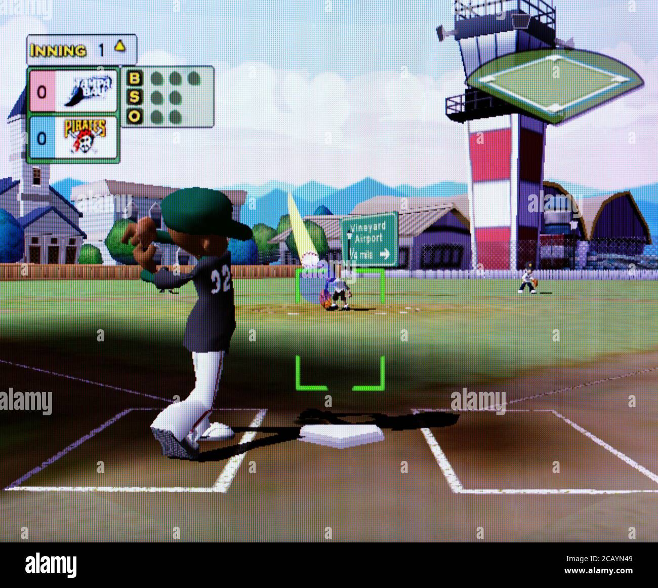 Backyard Sports Baseball 2007 - Nintendo Gamecube Videogame - solo per uso editoriale Foto Stock