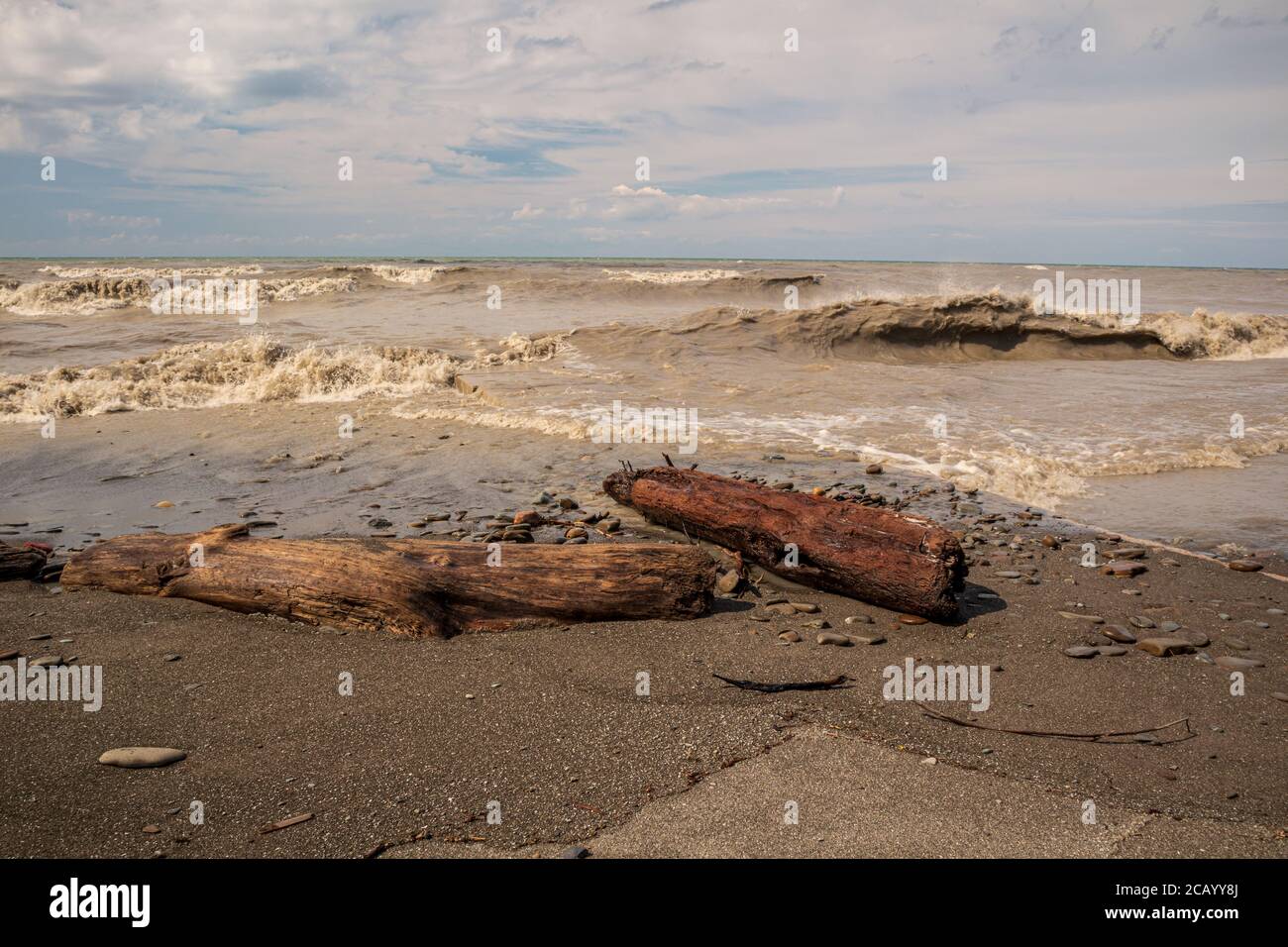 Erie Bluffs state Park vicino a Erie, Pennsylvania Foto Stock