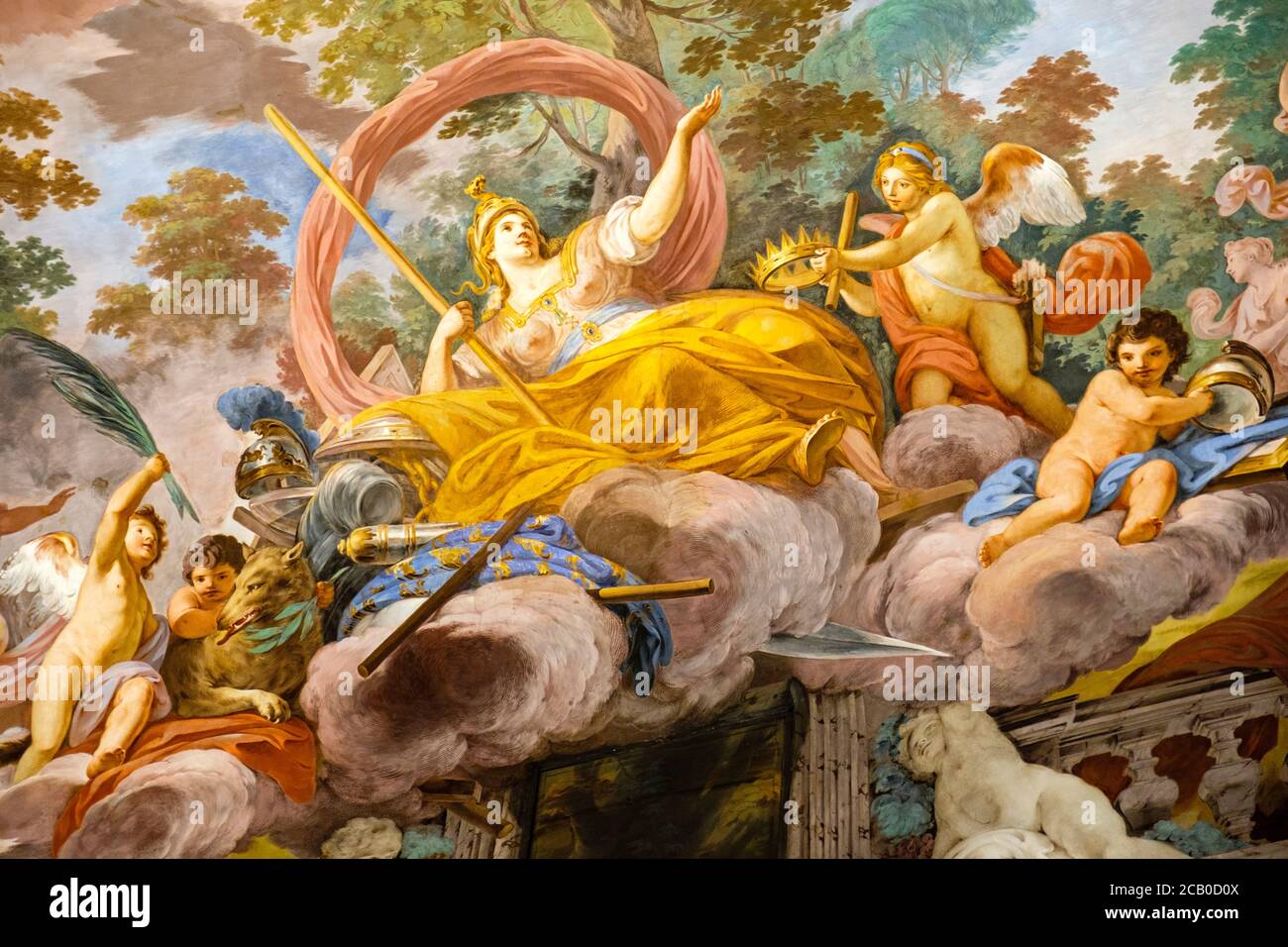 古典レリーフ【Apoteosi di Romolo】 L'apoteosi del romolo immagini e fotografie stock ad alta