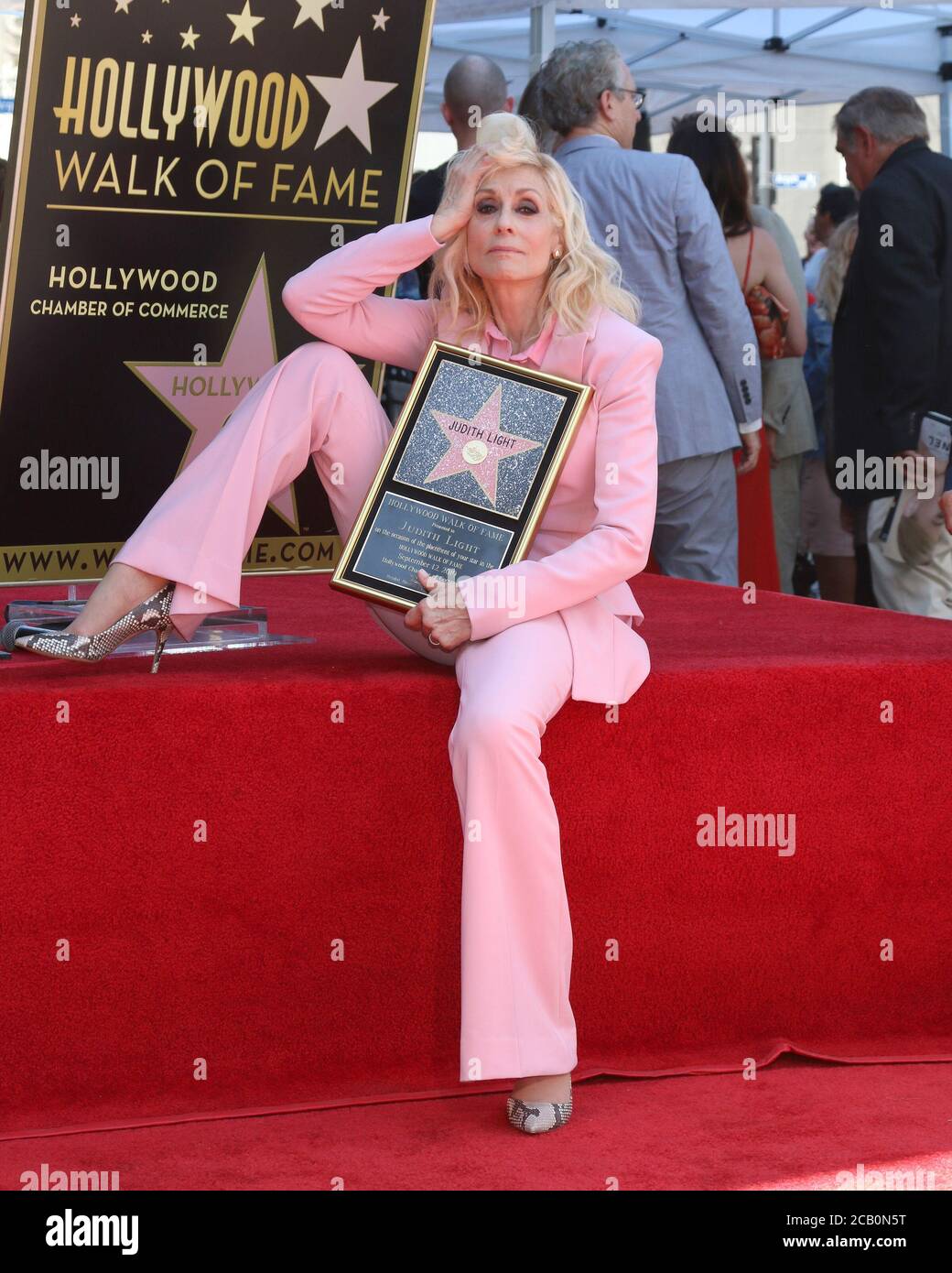 LOS ANGELES - SET 12: Judith Light alla cerimonia Judith Light Star sulla Hollywood Walk of Fame il 12 settembre 2019 a Los Angeles, California Foto Stock