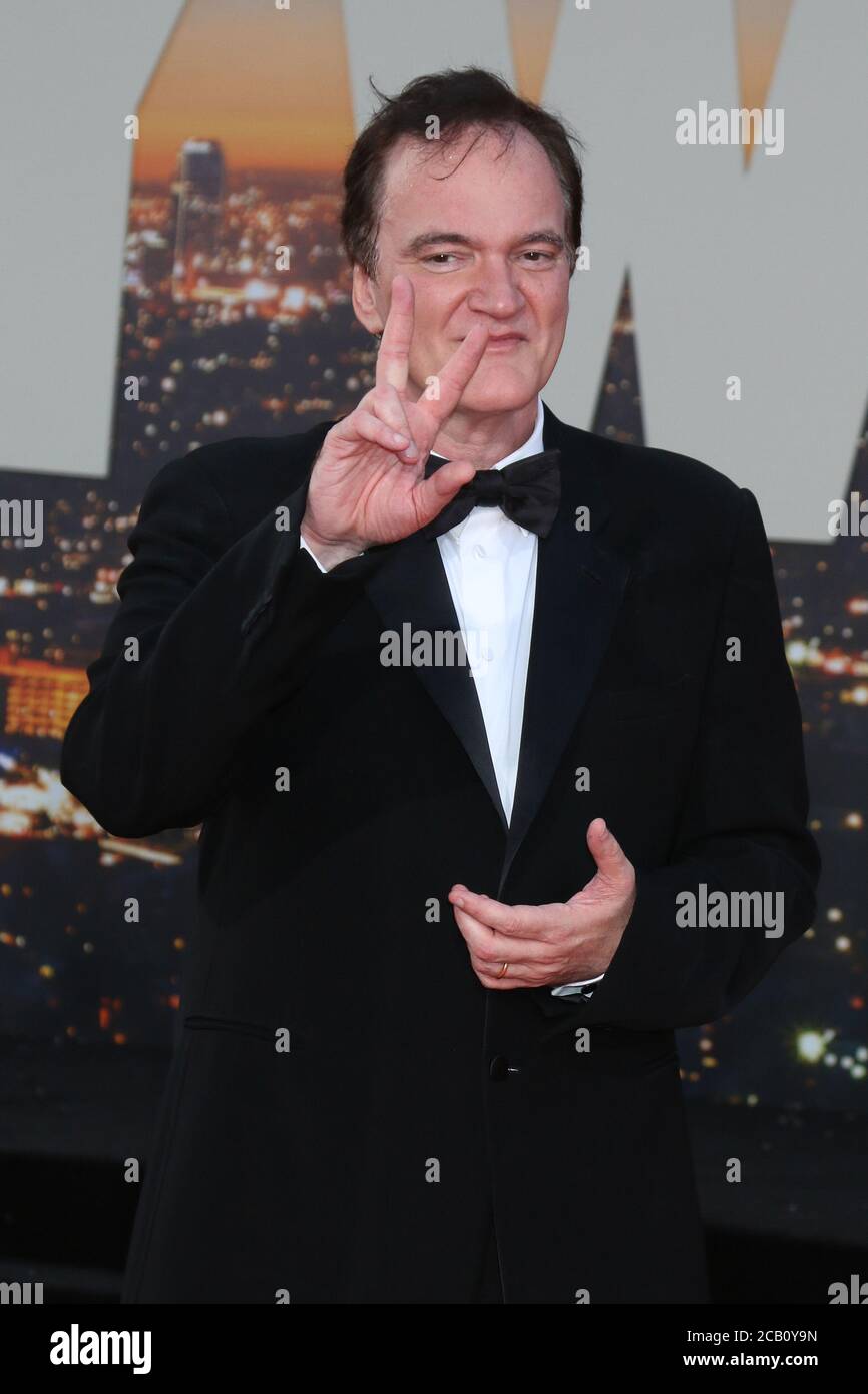 LOS ANGELES - LUGLIO 22: Quentin Tarantino al 'Once upon a Time in Hollywood' Premiere al TCL Chinese Theatre IMAX il 22 Luglio 2019 a Los Angeles, CA Foto Stock