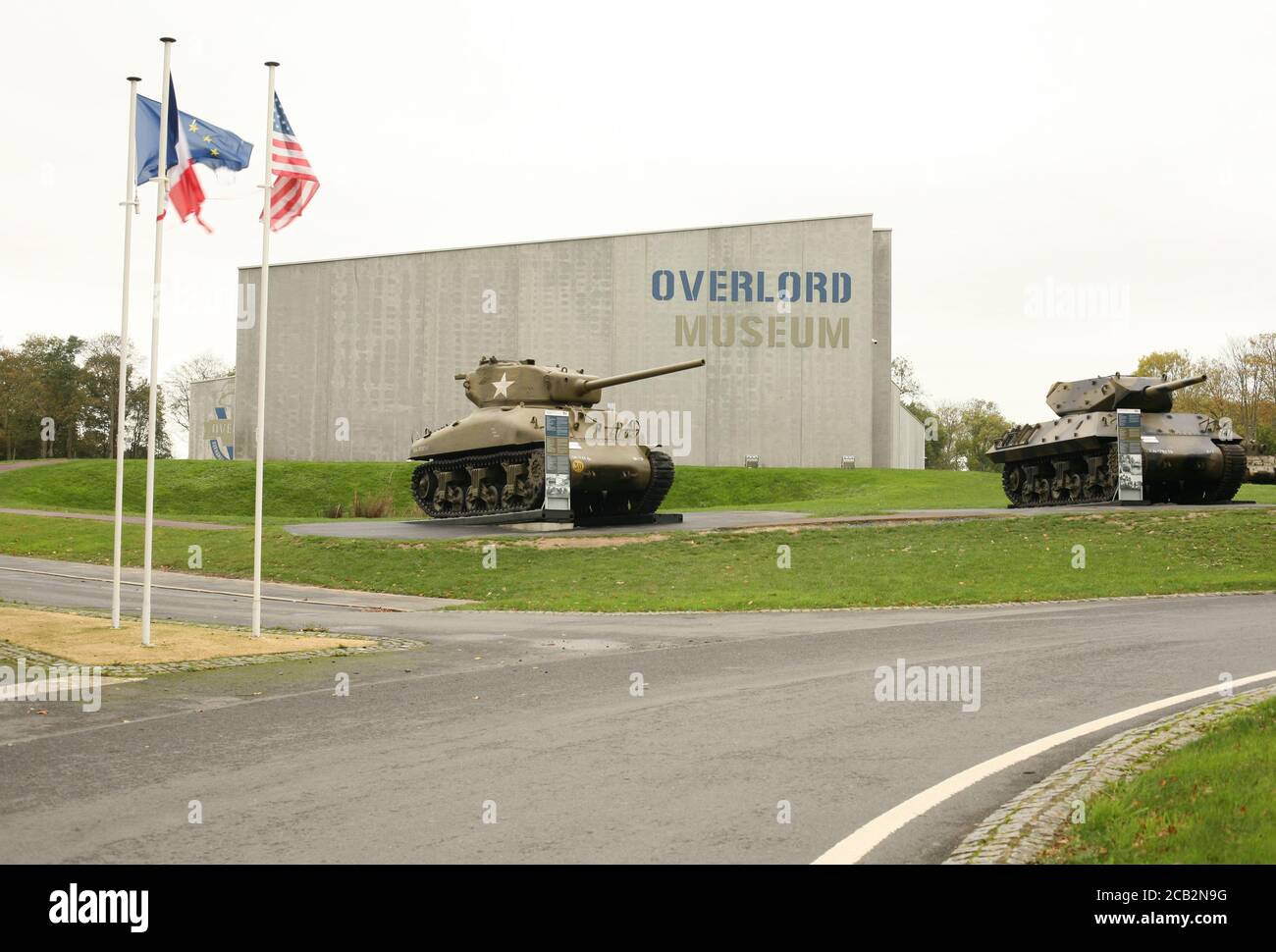 Spiagge della Normandia Foto Stock