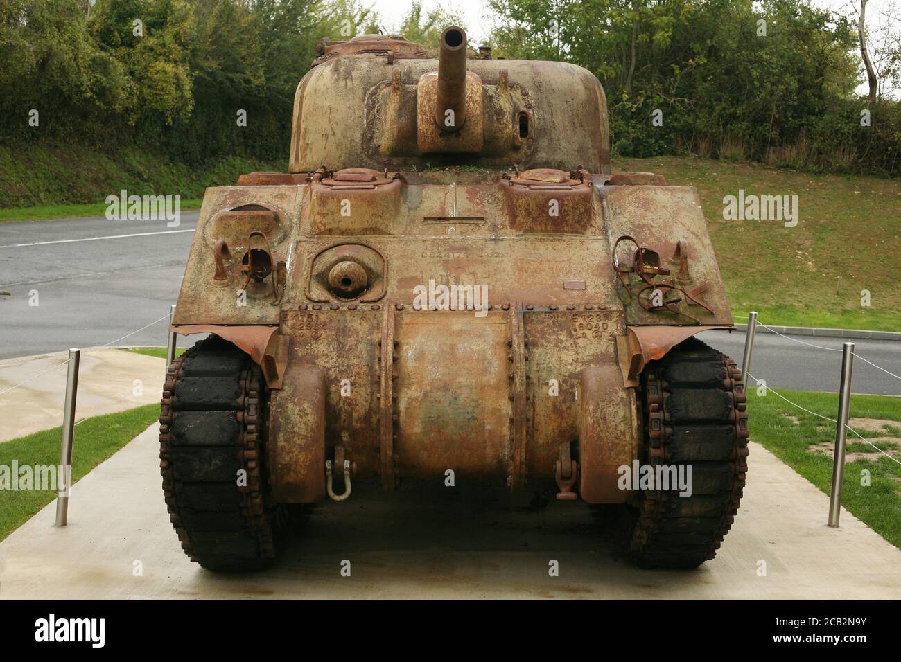 Spiagge della Normandia Foto Stock