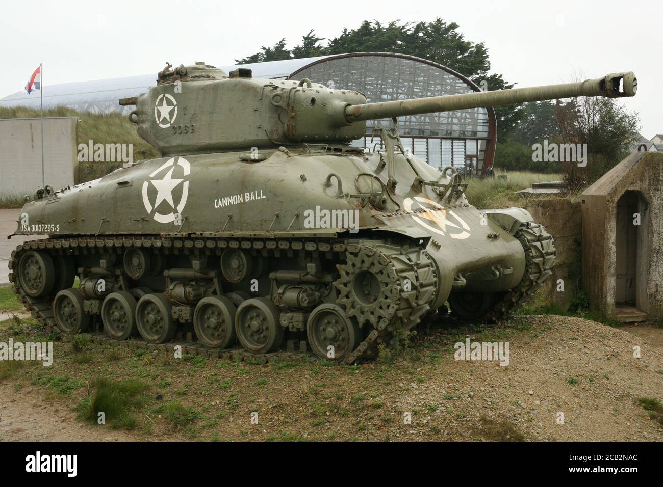 Spiagge della Normandia Foto Stock
