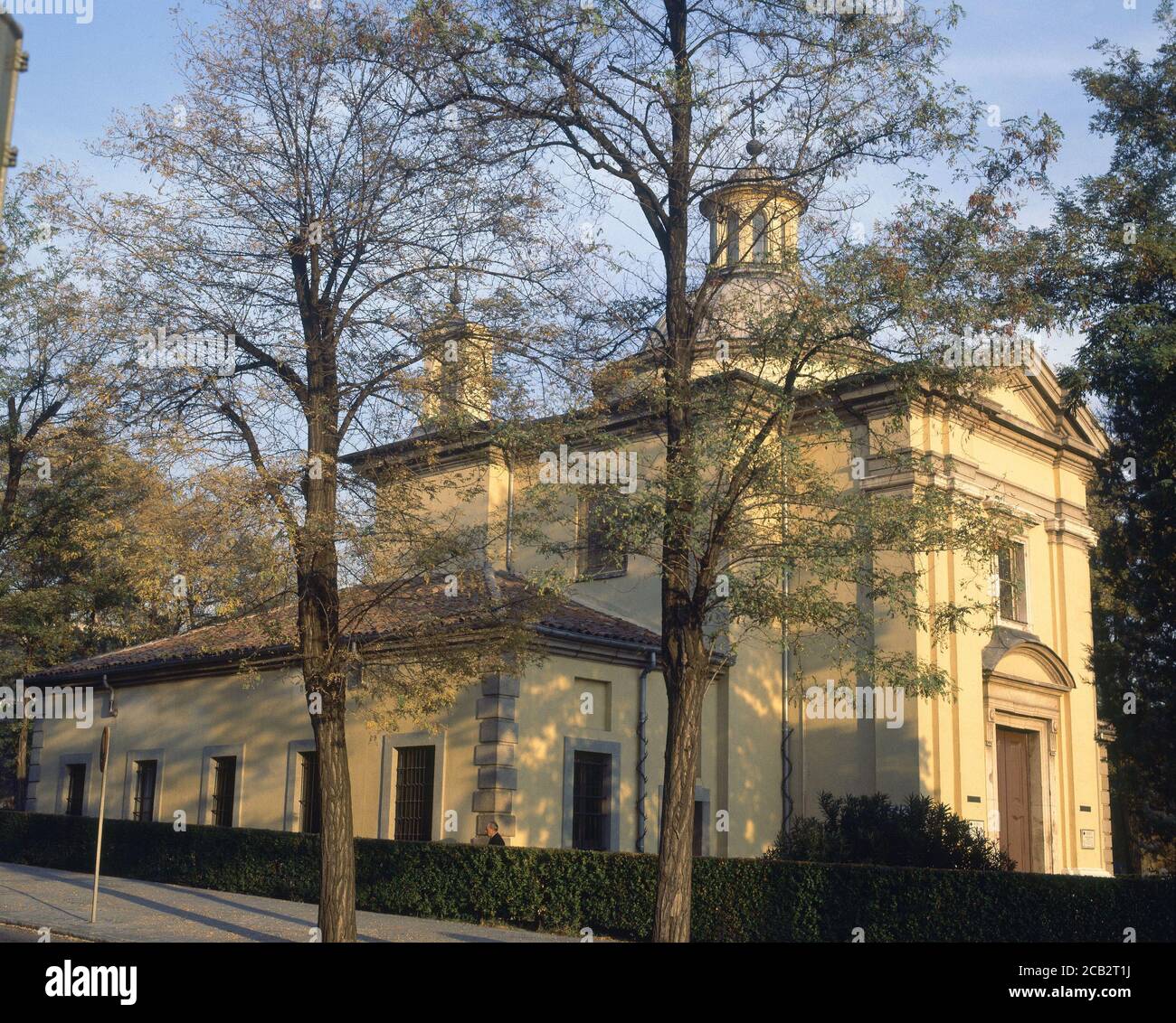 ESTERNO. LOCALITÀ: ERMITA DE SAN ANTONIO DE LA FLORIDA. MADRID. SPAGNA. Foto Stock