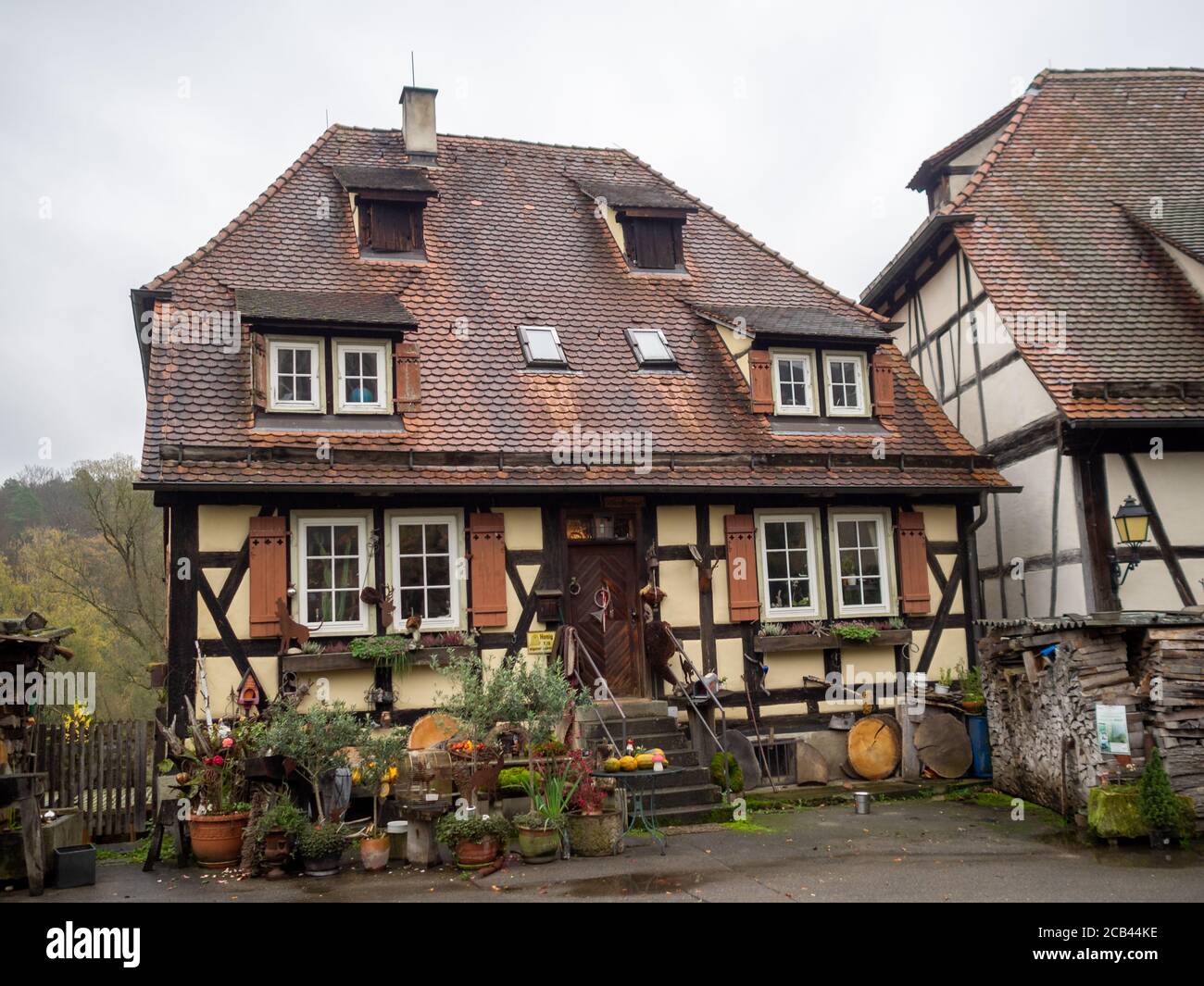 Bebenhausen Abbey Forester's House Foto Stock