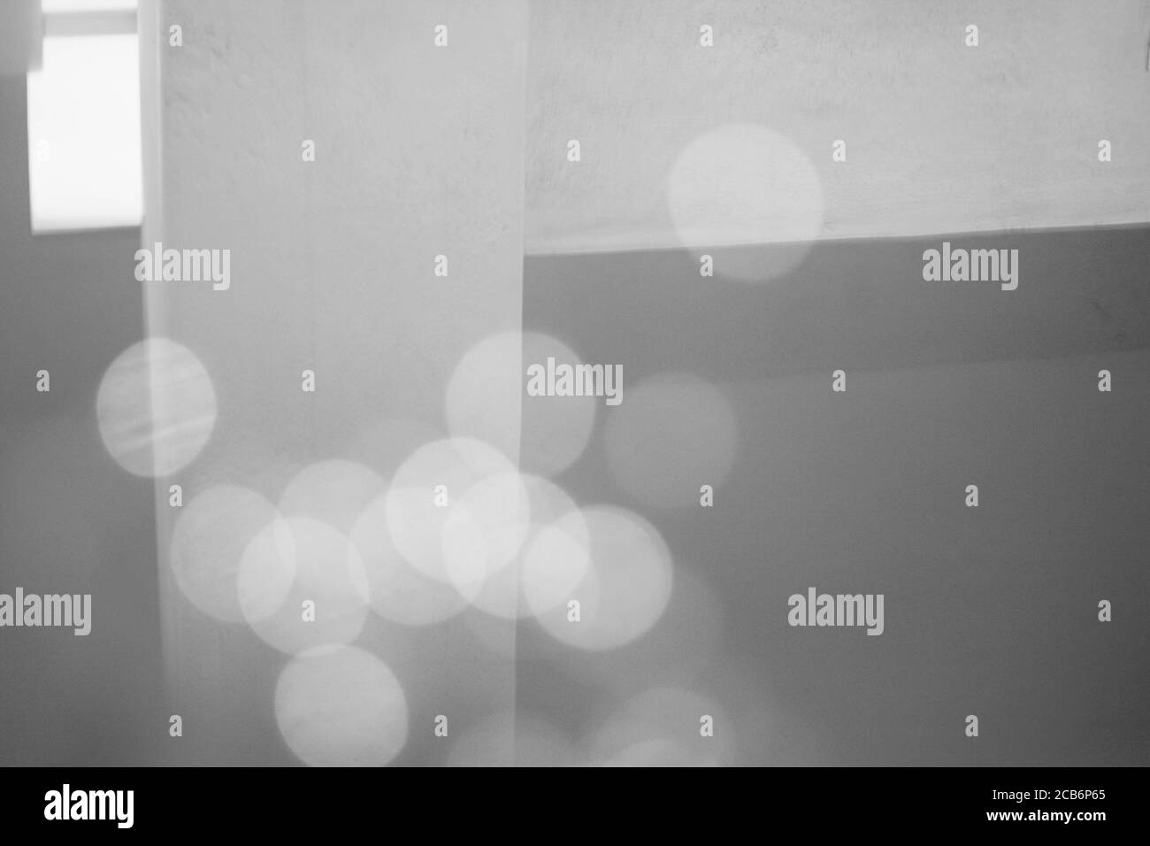 Astratto di Natale particella di sfondo bokeh Foto Stock