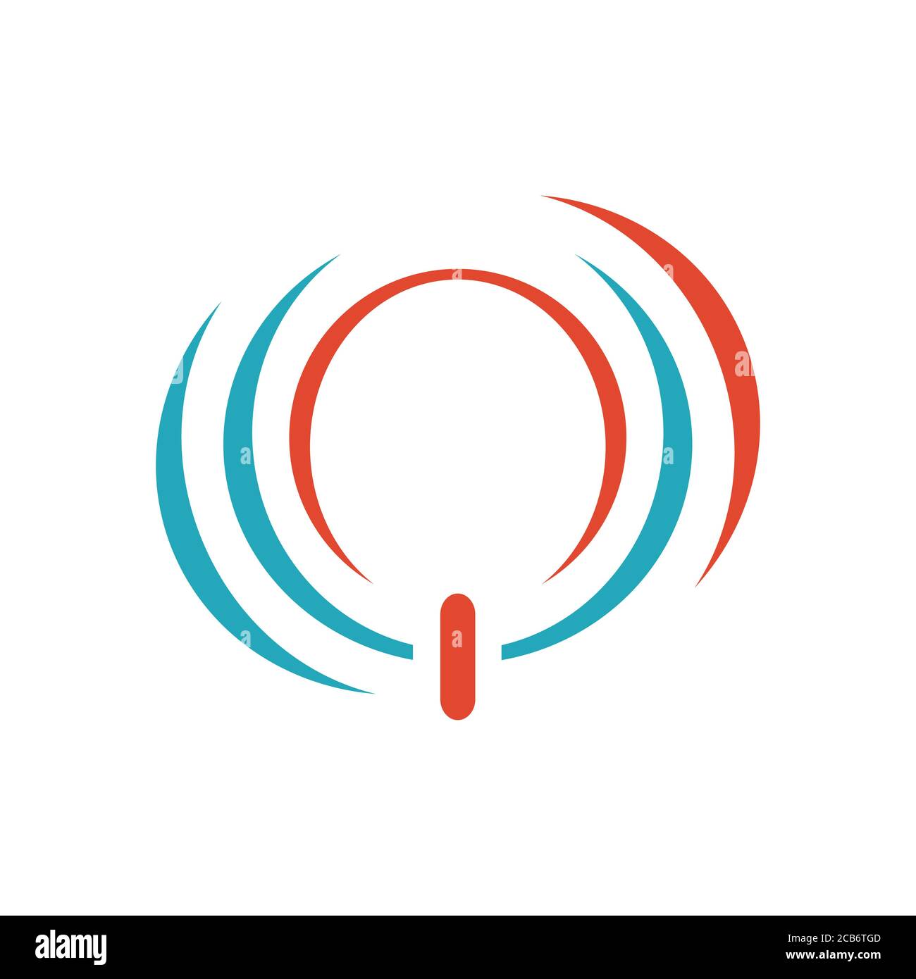 elegante logo del pulsante di accensione vettoriale. simbolo dell'icona per avviare il motore della macchina e il computer. Illustrazione Vettoriale