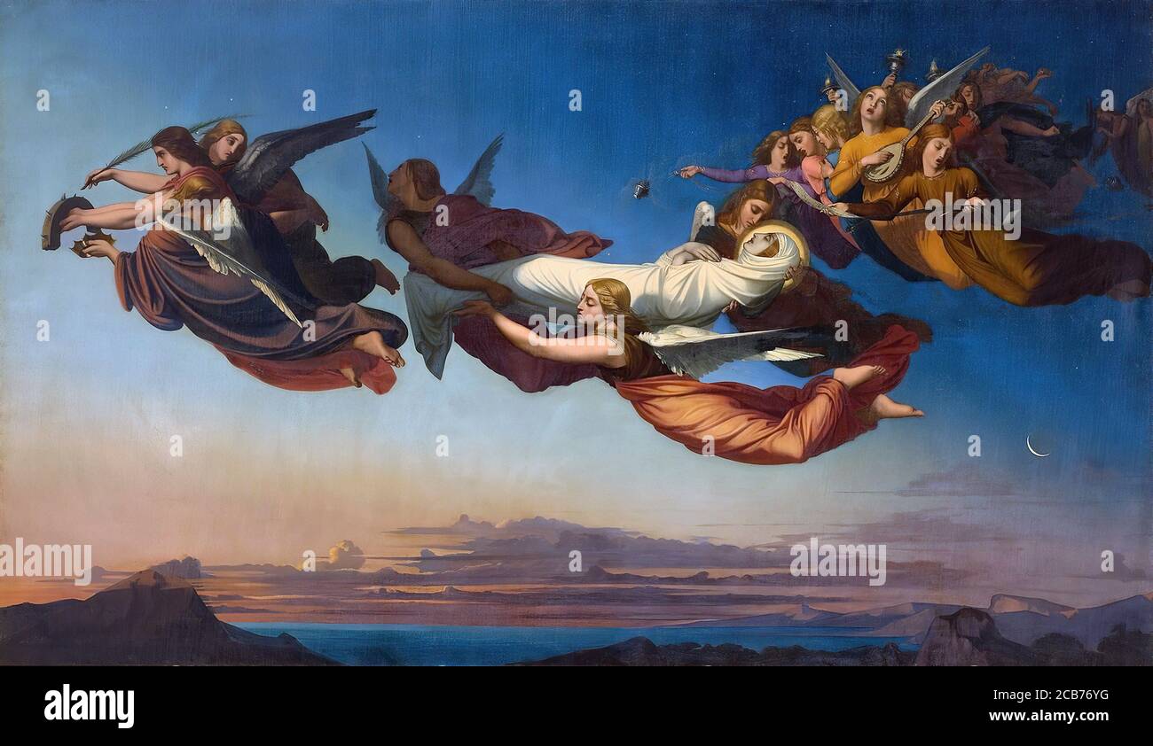 Lehmann Henri - Santa Caterina d'Alessandria - Scuola di tedesco - 19 e inizio del 20 ° secolo Foto Stock