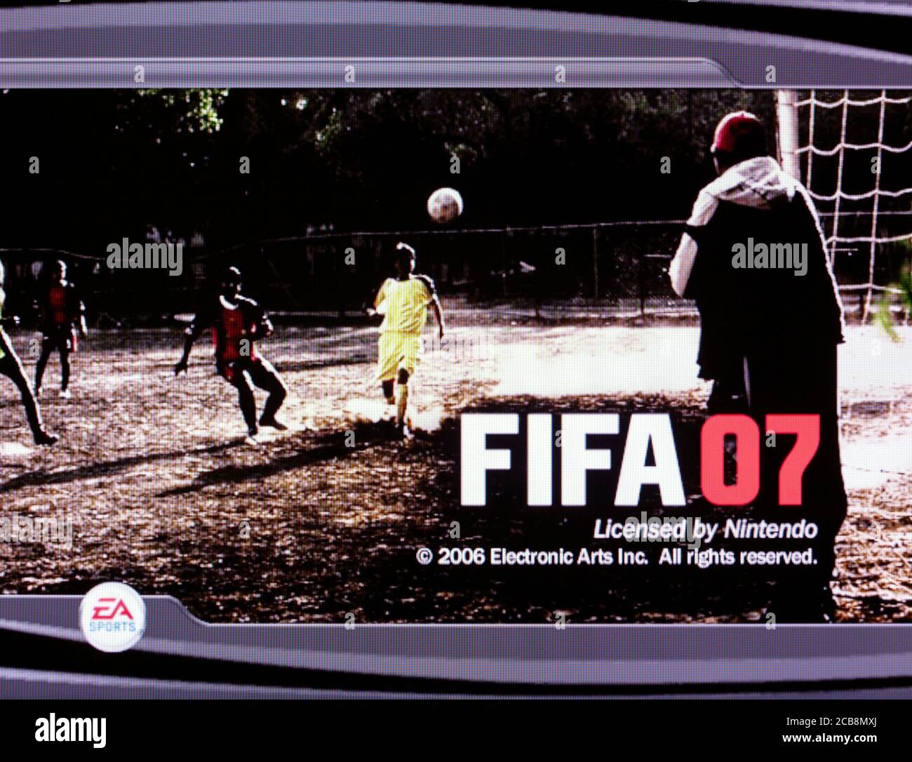 FIFA 07 - Videogioco Nintendo Gamecube - solo per uso editoriale Foto stock  - Alamy