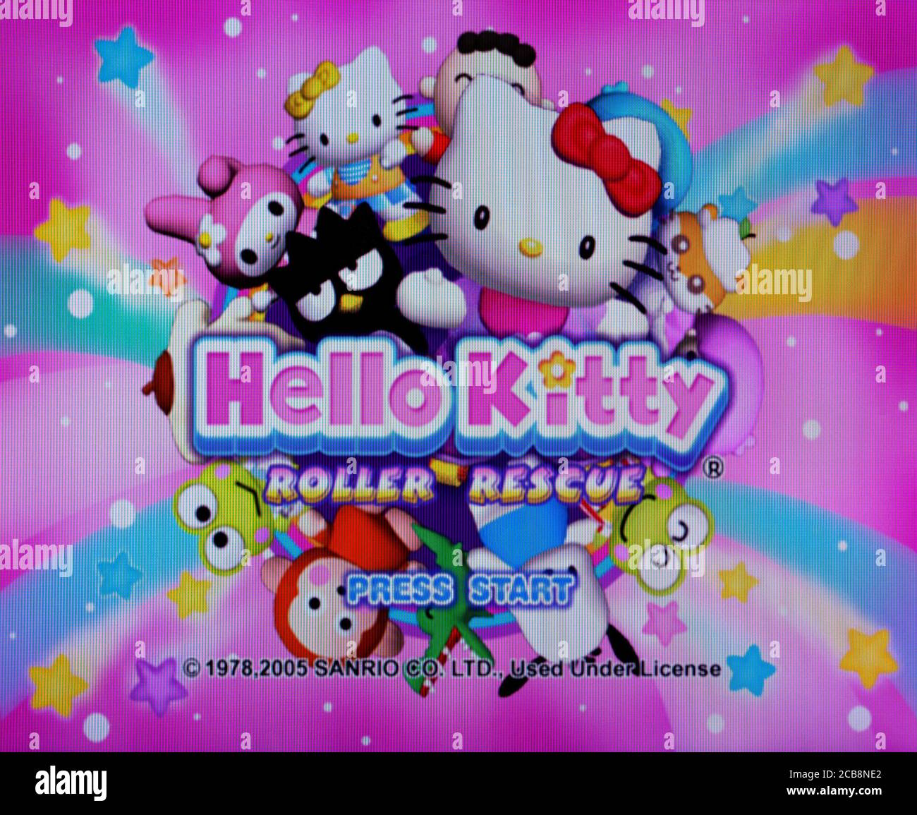 Ciao Kitty Roller Rescue - Nintendo Gamecube Videogame - Editoriale utilizzare solo Foto Stock