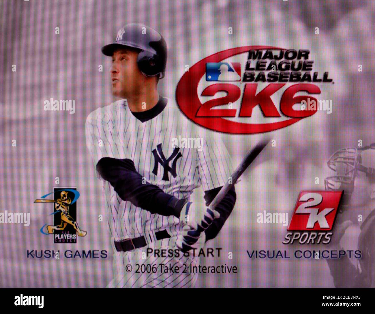 Major League Baseball 2K6 - Nintendo Gamecube Videogame - Editoriale utilizzare solo Foto Stock