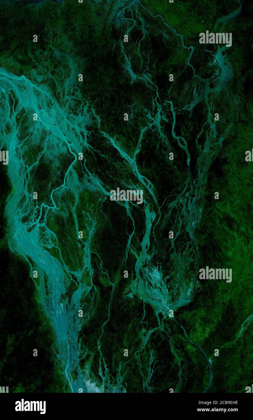 Sfondo in marmo verde, piastrelle in marmo naturale per pareti e pavimenti in ceramica, pietra granitica lucida italiana di alta qualità piastrelle in ceramica, qua lucidata Foto Stock