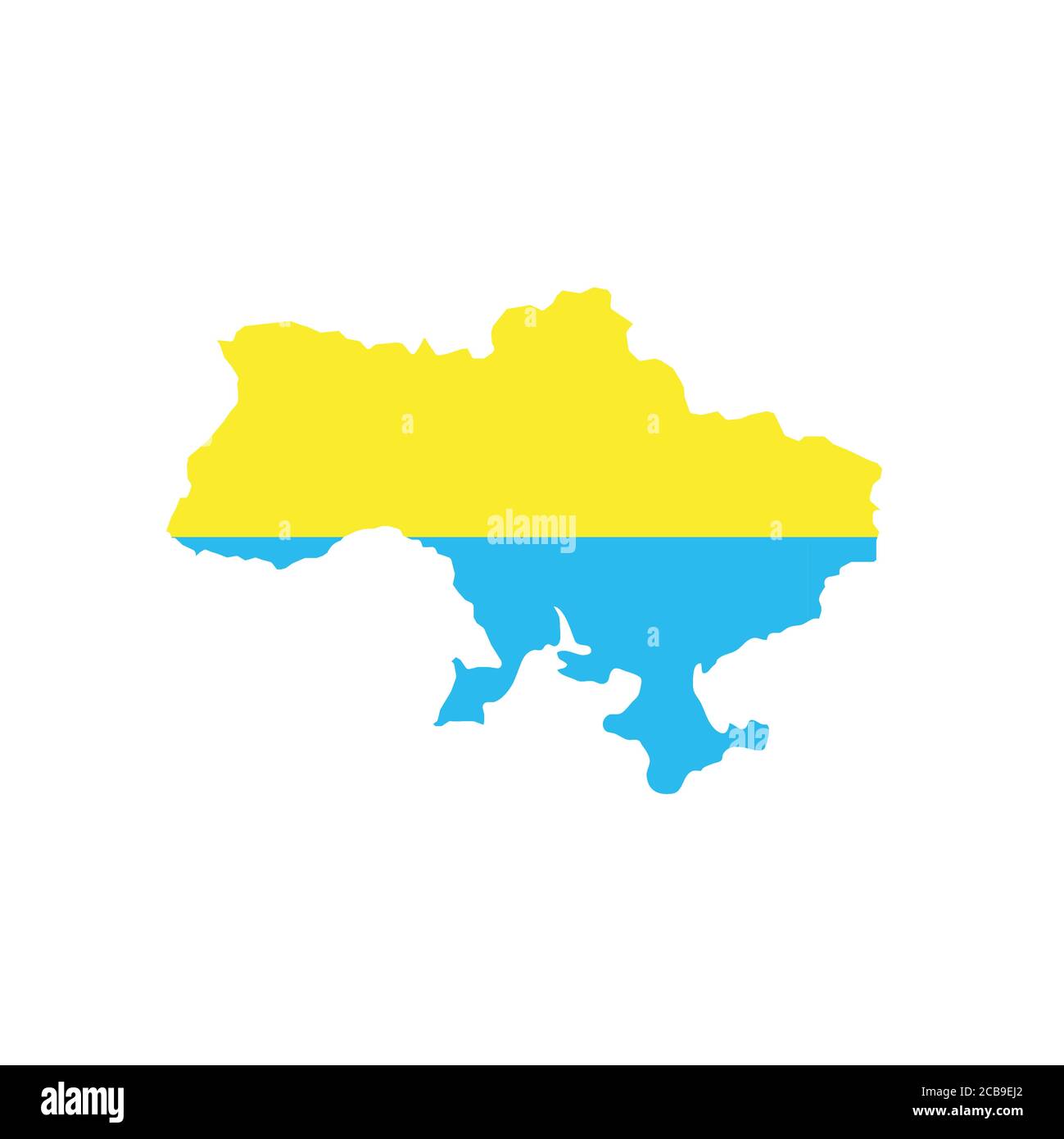 Icona rotonda con bandiera nazionale dell'Ucraina isolata su bianco sfondo Illustrazione Vettoriale