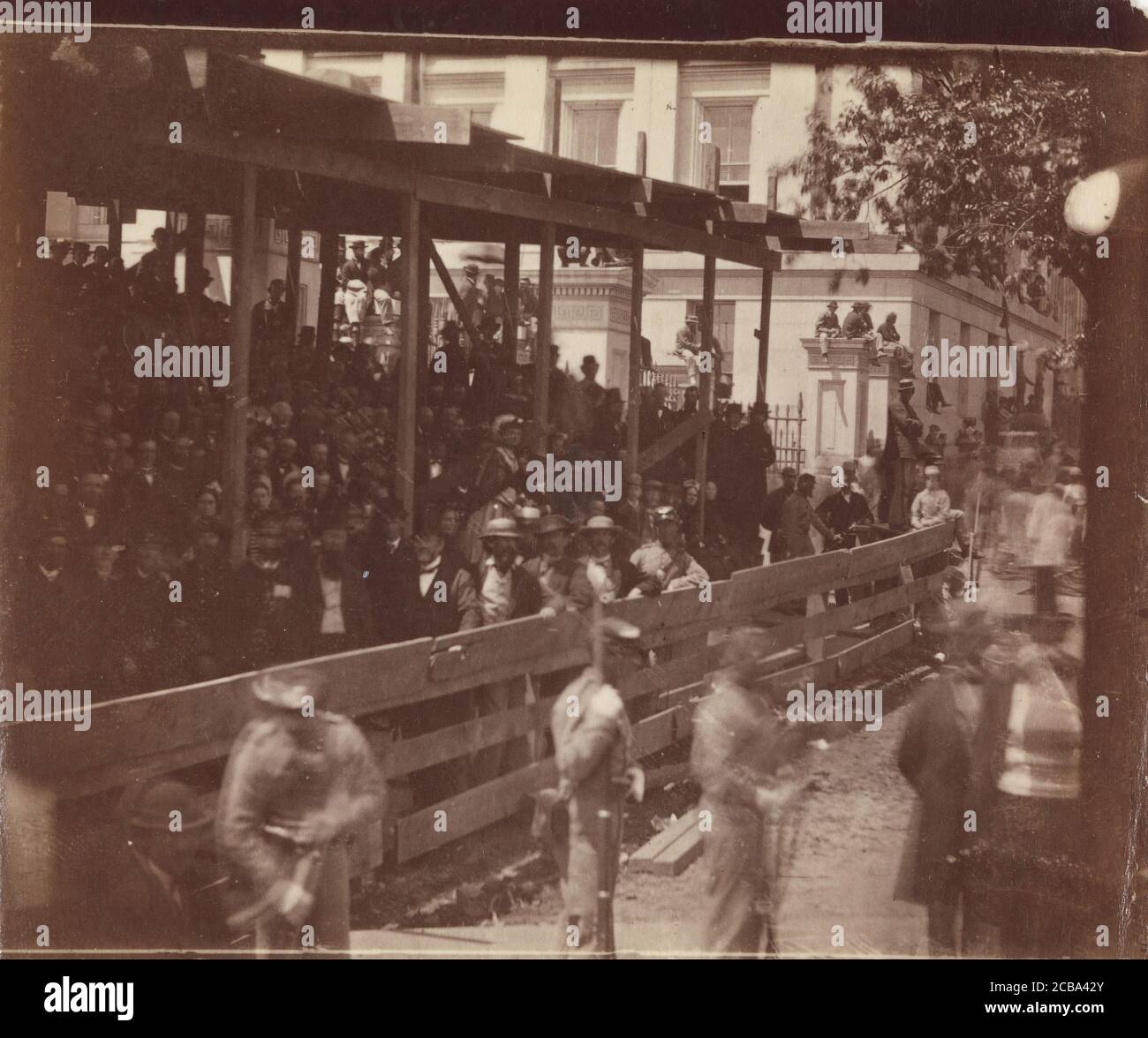 [Grand Army Review, Washington], 23 o 24 maggio 1865. Foto Stock