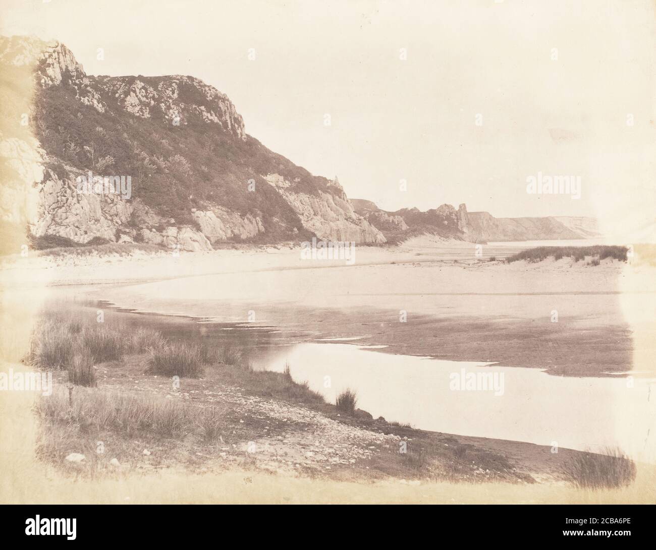 The Great Torr and Crawley Rocks, 1853-56. Foto Stock