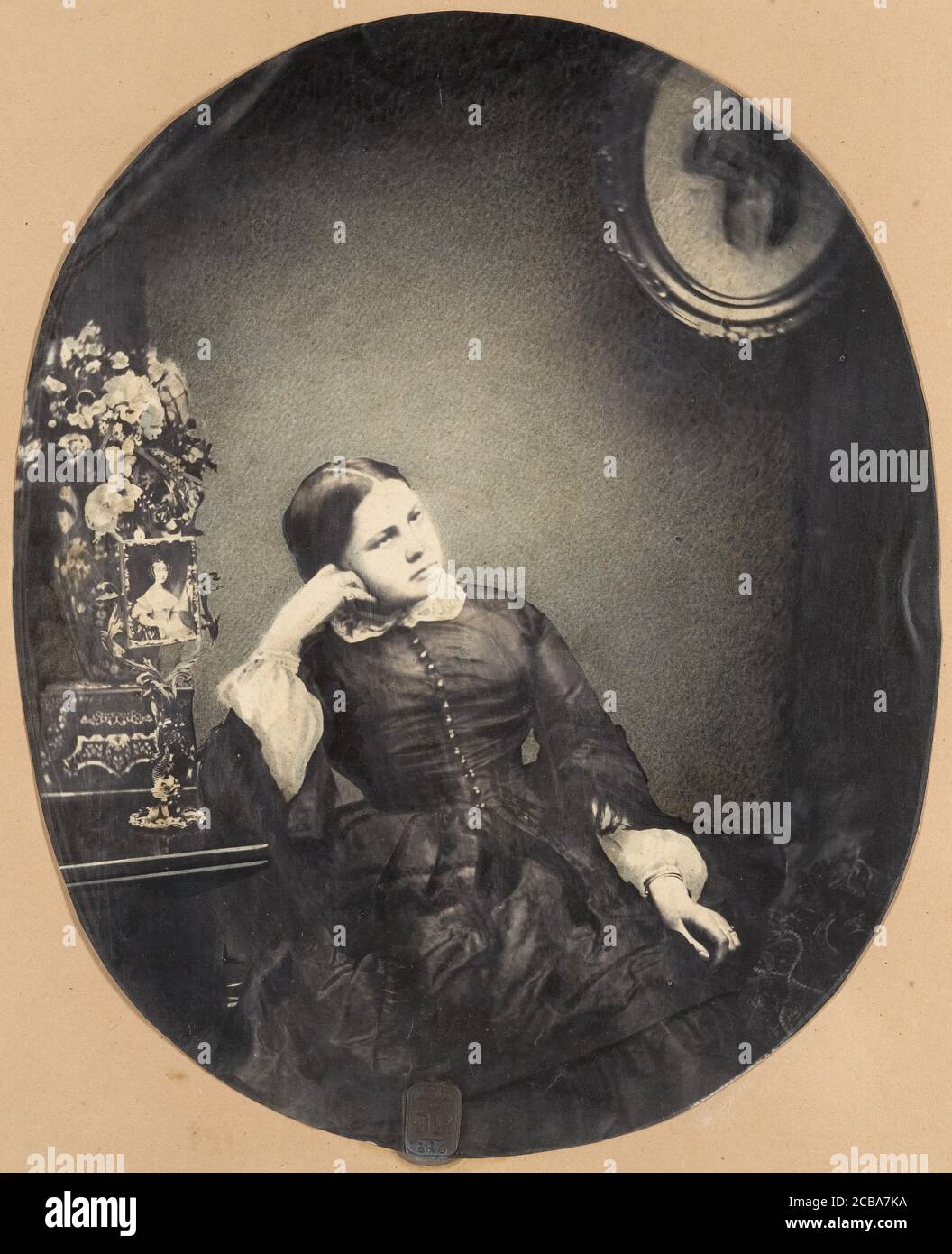 La fille de mon ami de Lille, 1856. Foto Stock