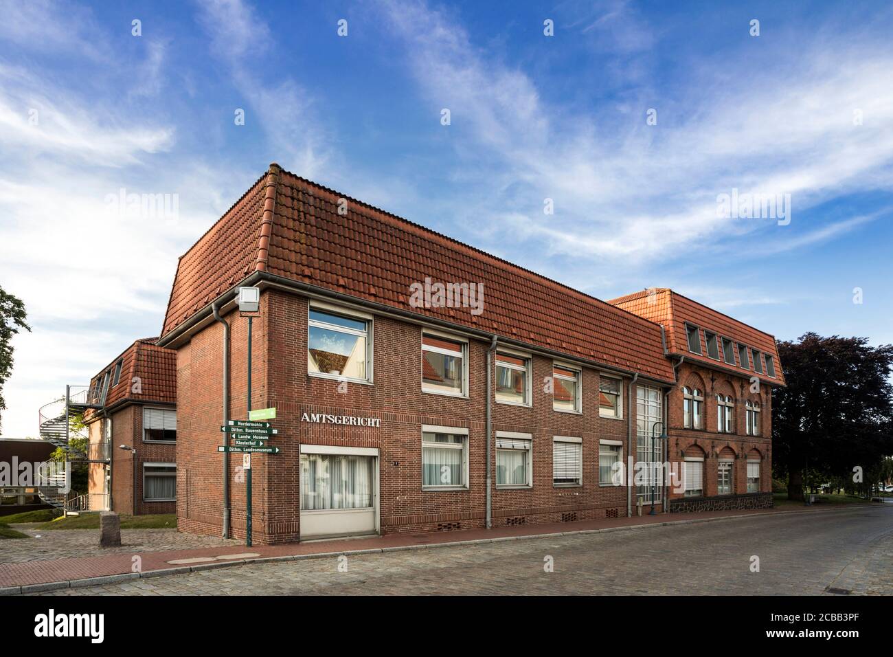 Tribunale distrettuale di Meldorf Foto Stock