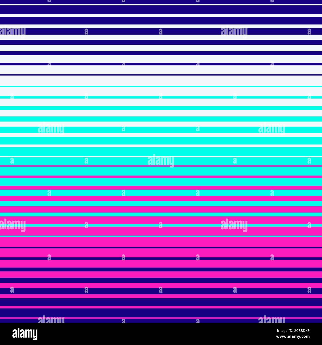 Schema geometrico astratto. Colori al neon brillanti. Motivo stile Memphis. Modello vettoriale senza giunture. Illustrazione vettoriale. Illustrazione Vettoriale