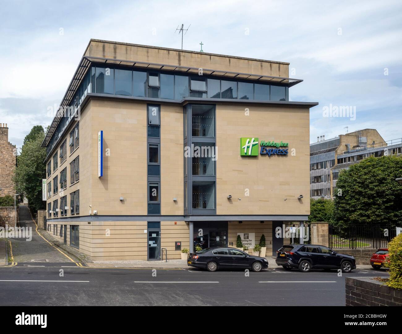 Holiday Inn Express Edinburgh Foto Stock