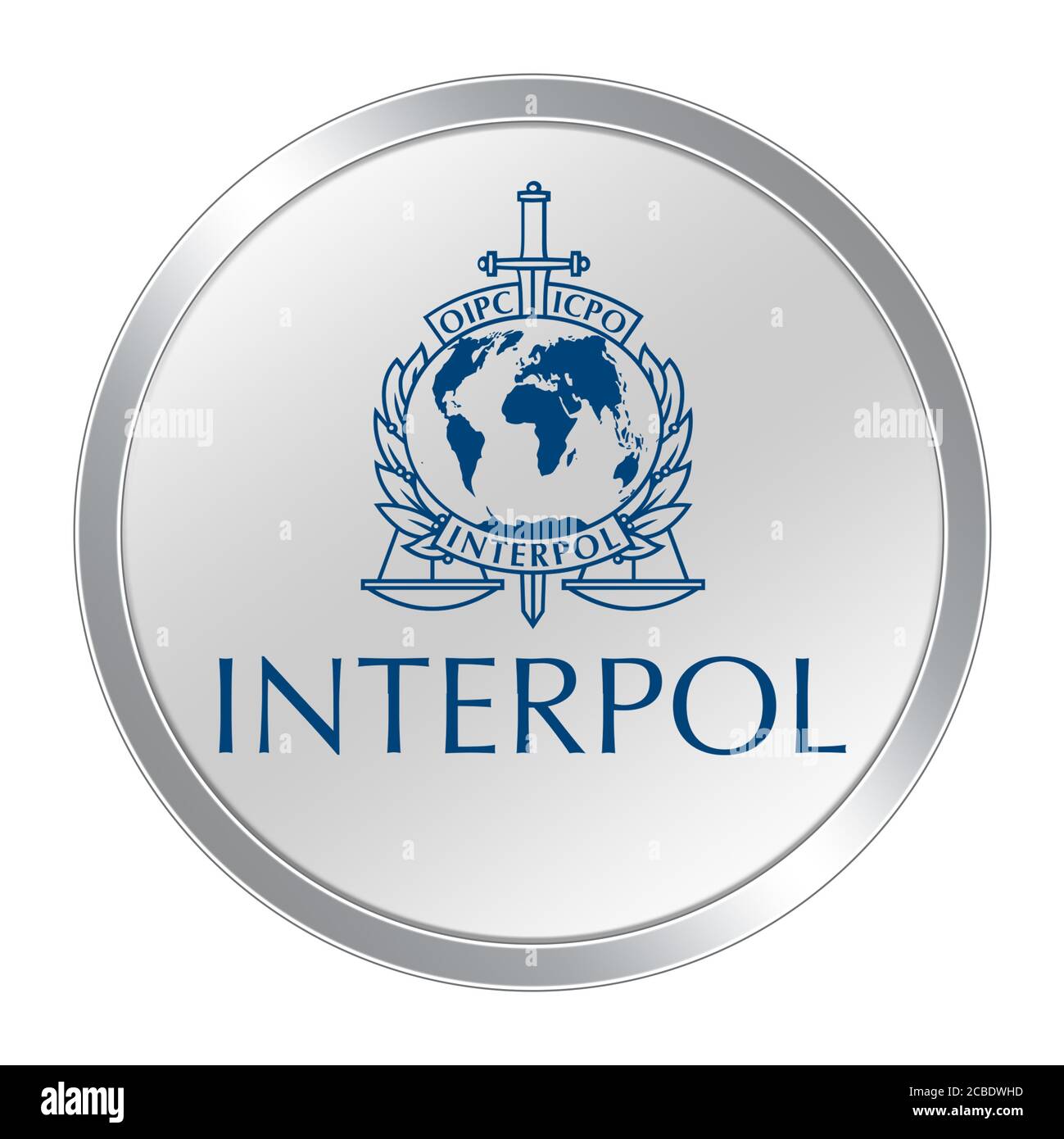 Interpol icona logo Foto Stock