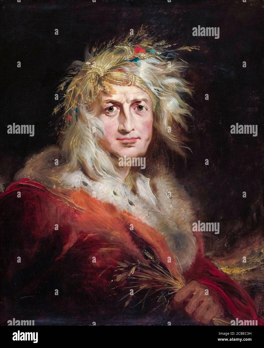 David Garrick come re Lear, ritratto di Richard Westall, circa 1815 Foto Stock David Garrick come re Lear, ritratto di Richard Westall, circa 1815 Foto Stock