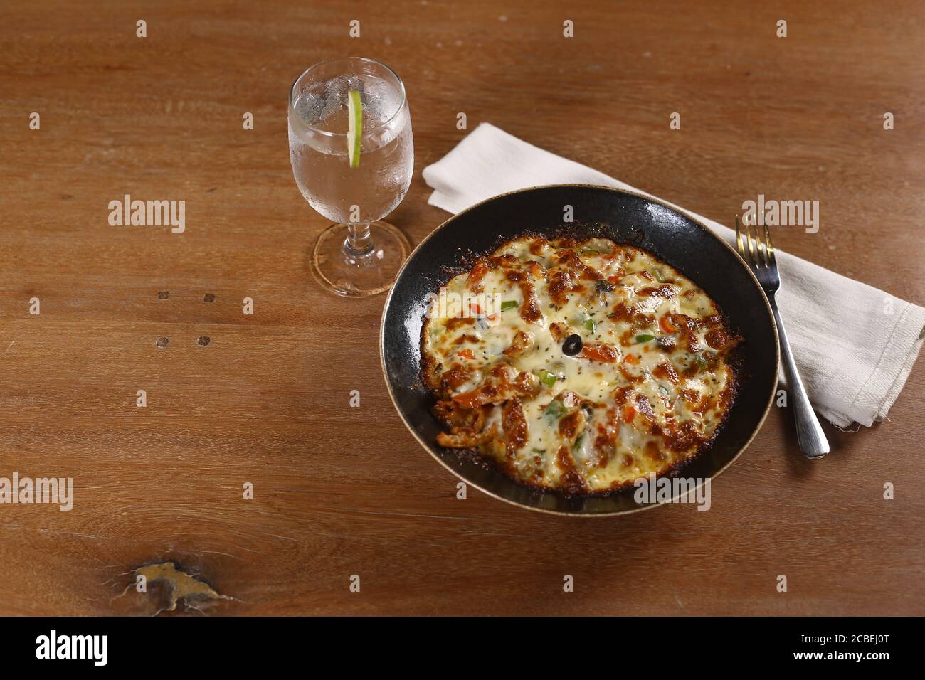 Pizza calda Foto Stock