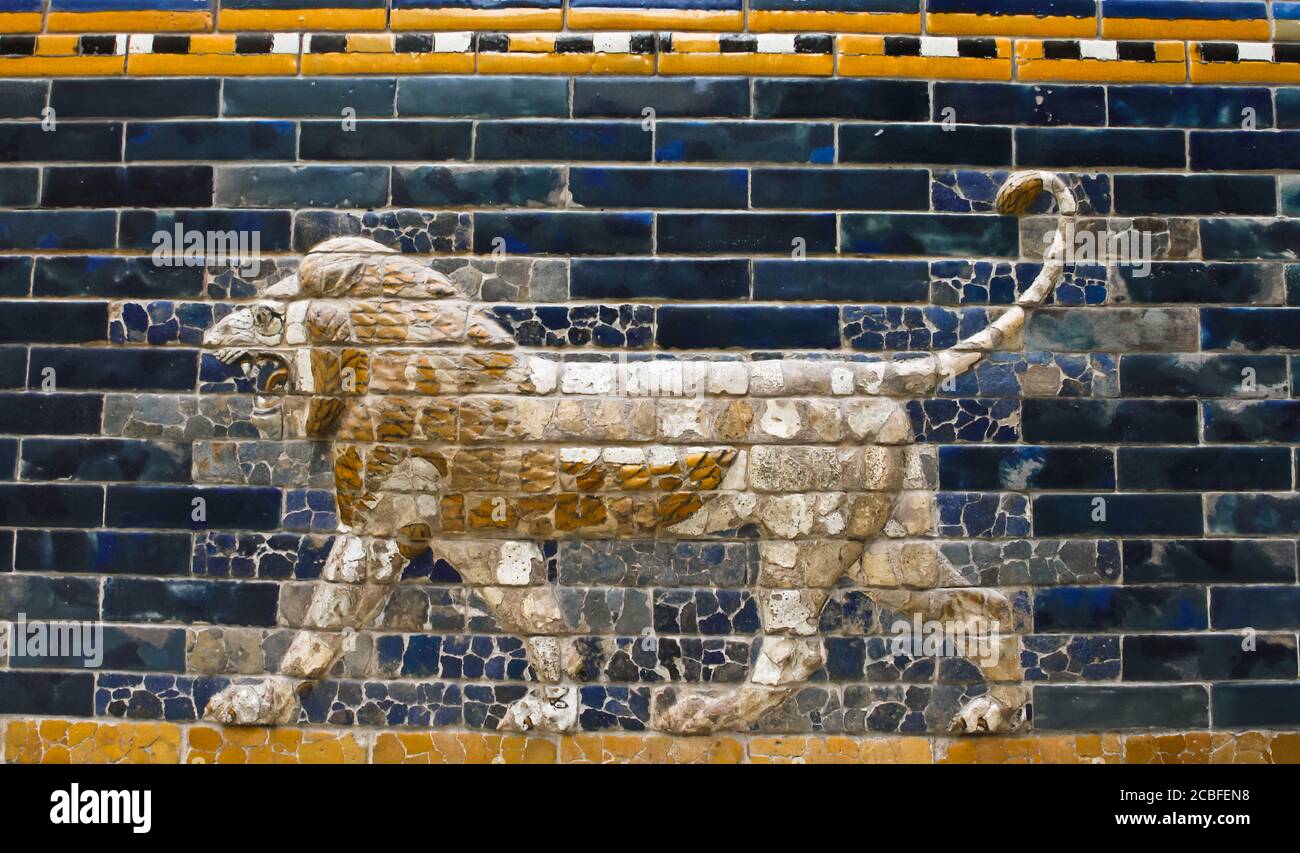 Parete di Babilonia Foto Stock