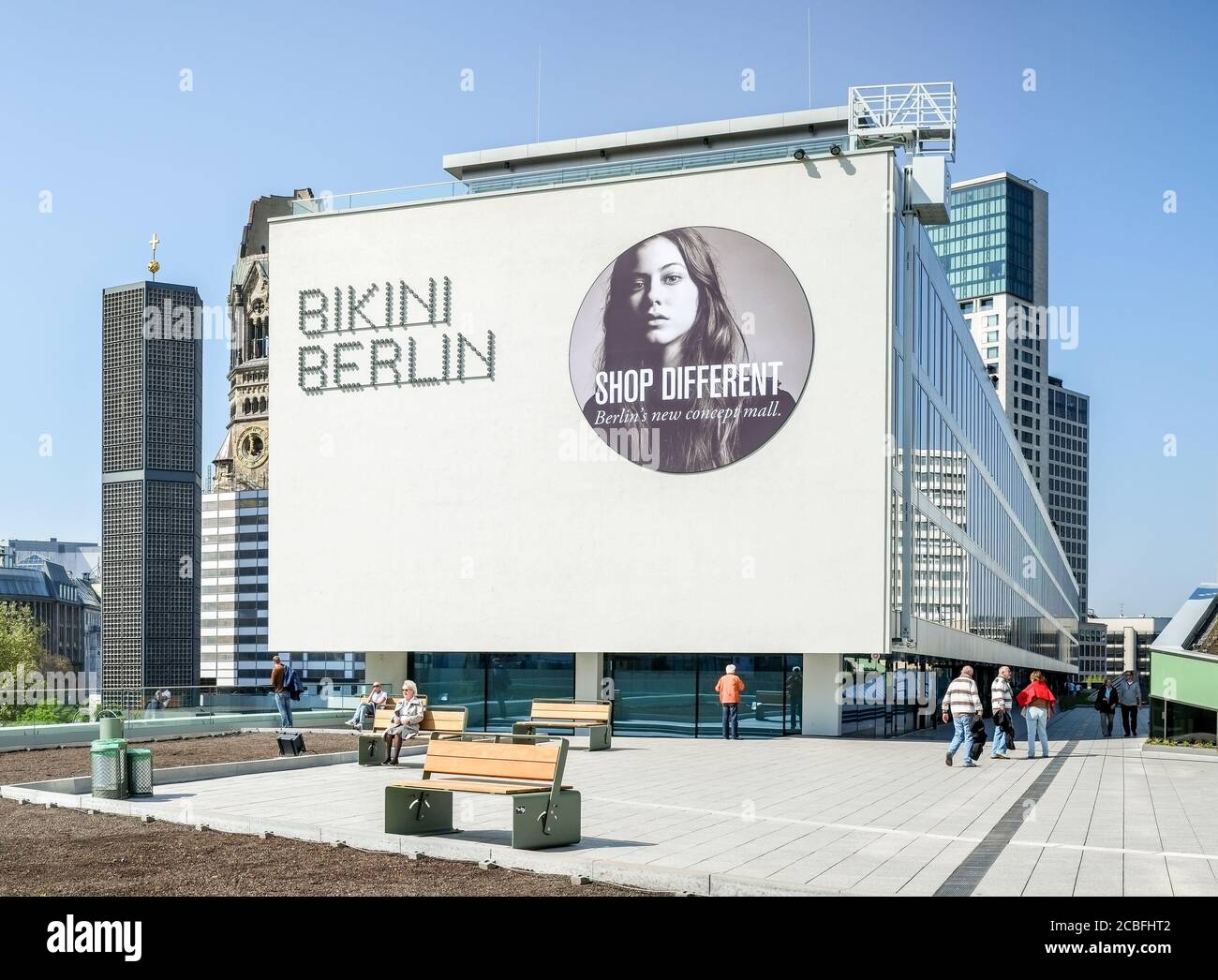 Berlino, Germania - il nuovo centro commerciale Bikini Haus - 25 Aprile 2014 Foto Stock